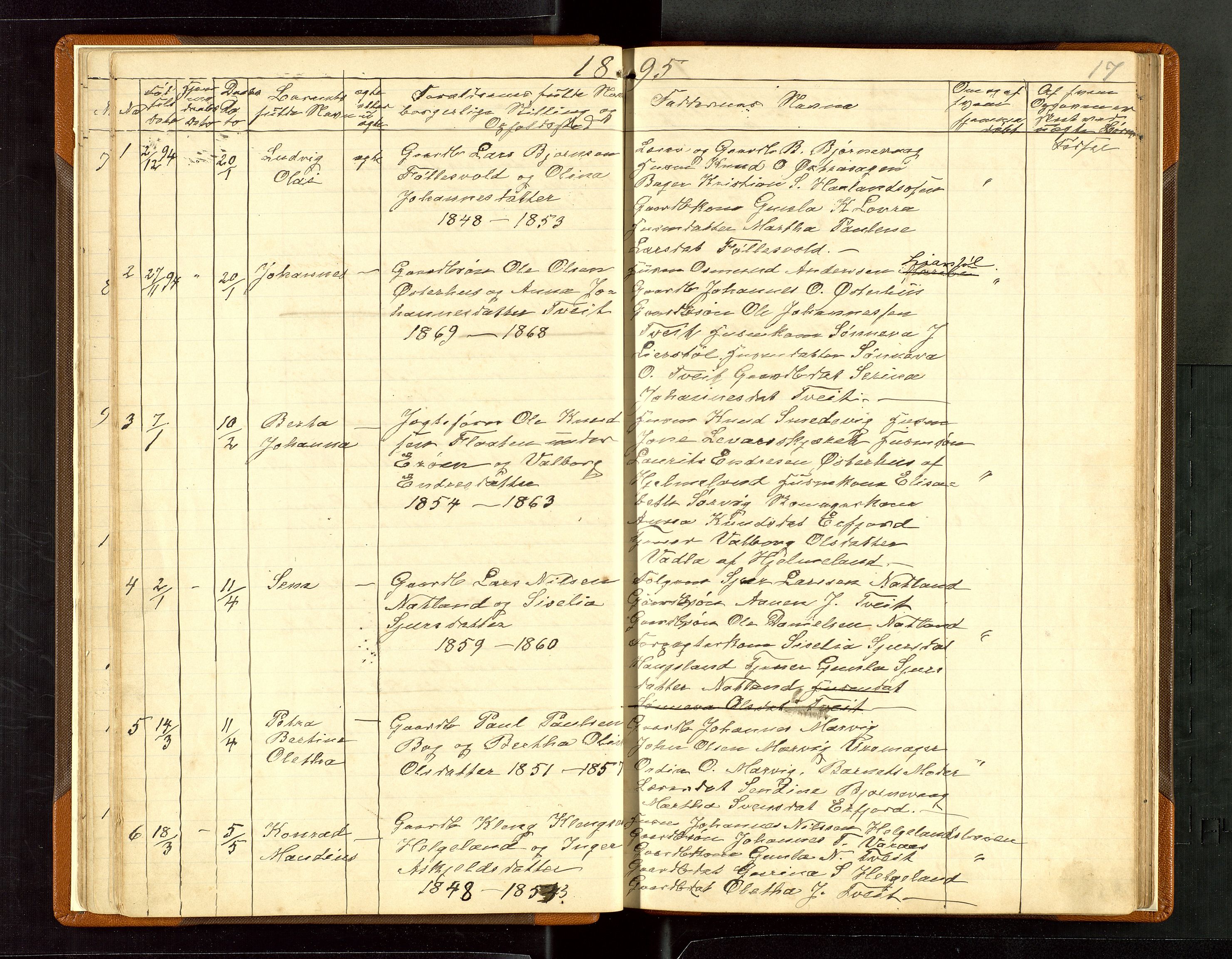 Jelsa sokneprestkontor, SAST/A-101842/01/V: Parish register (copy) no. B 6, 1890-1949, p. 17