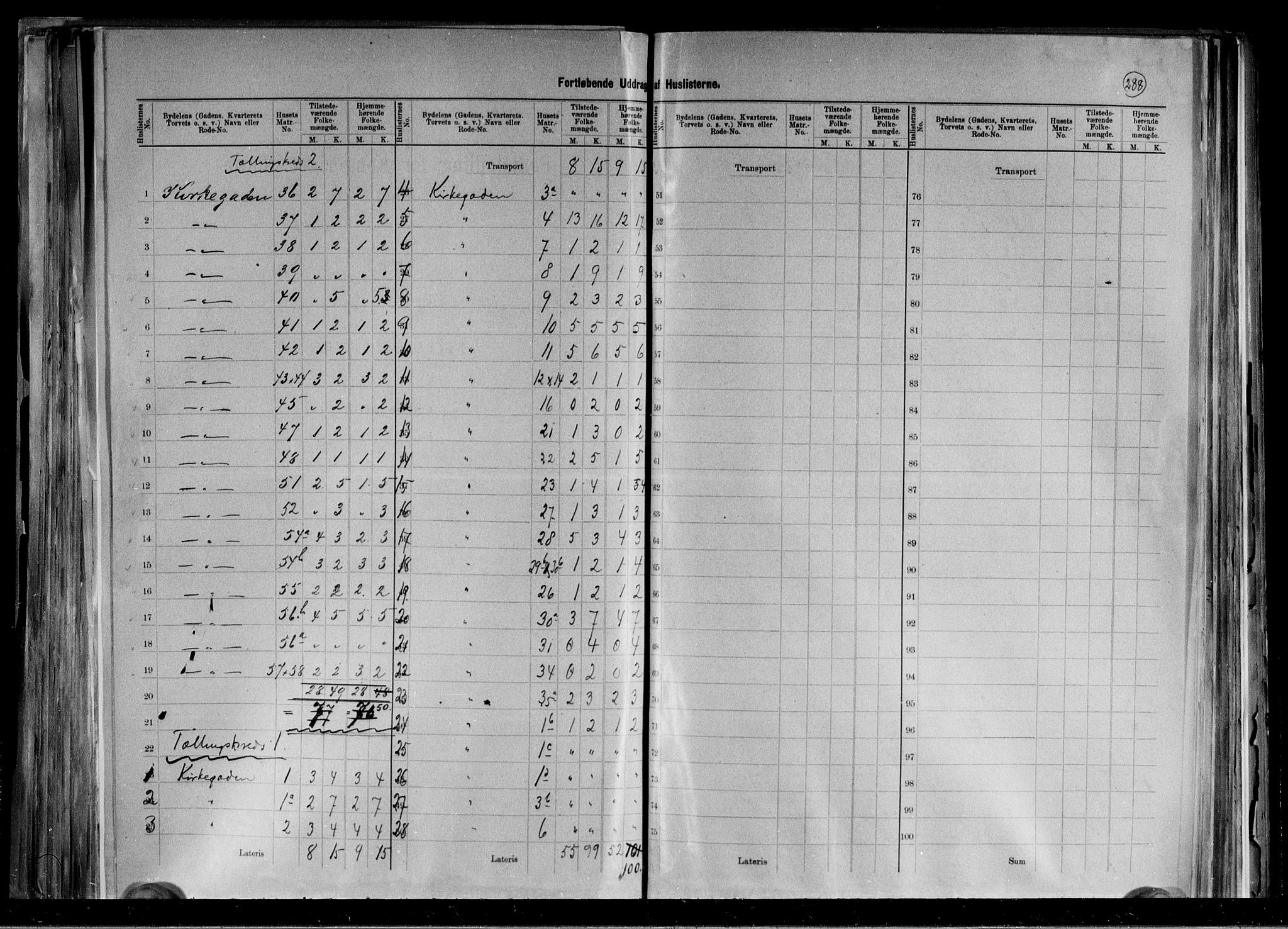 RA, 1891 census for 1004 Flekkefjord, 1891, p. 7