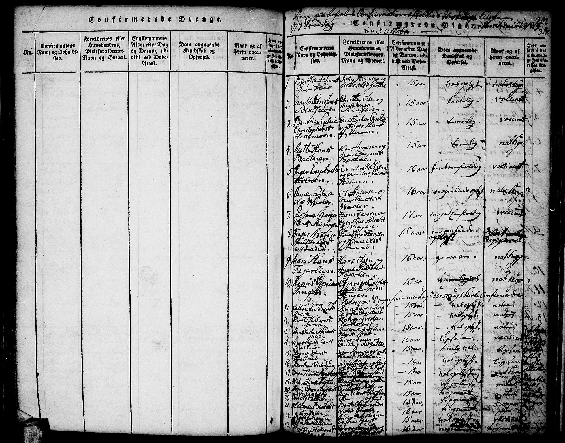 Aurskog prestekontor Kirkebøker, SAO/A-10304a/F/Fa/L0005: Parish register (official) no. I 5, 1814-1829, p. 327
