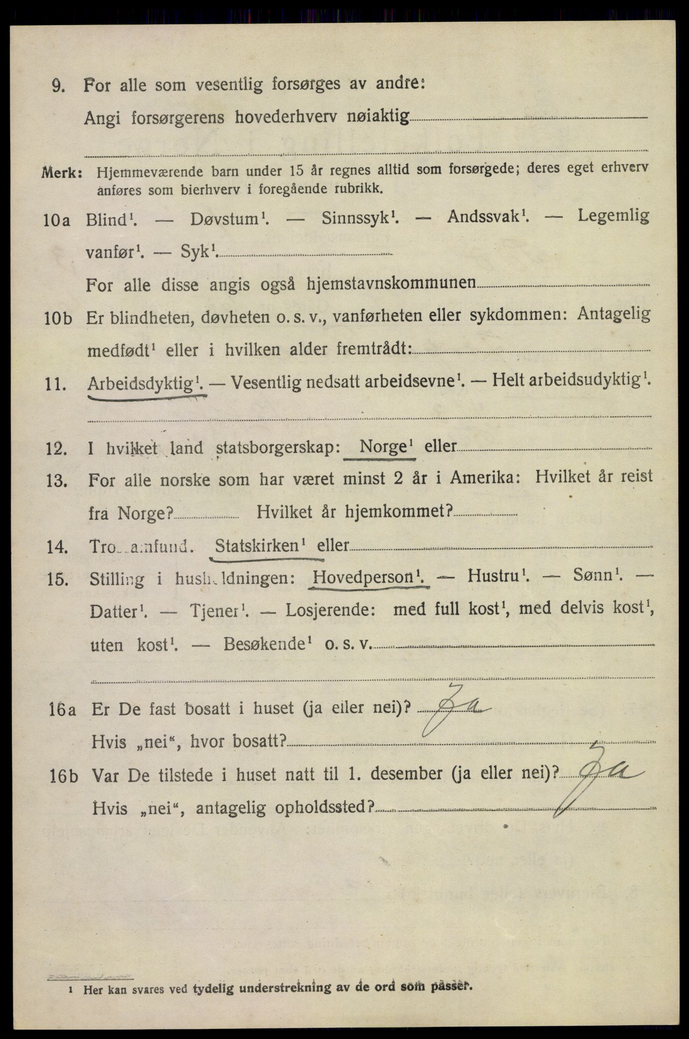 SAKO, 1920 census for Bø (Telemark), 1920, p. 2803