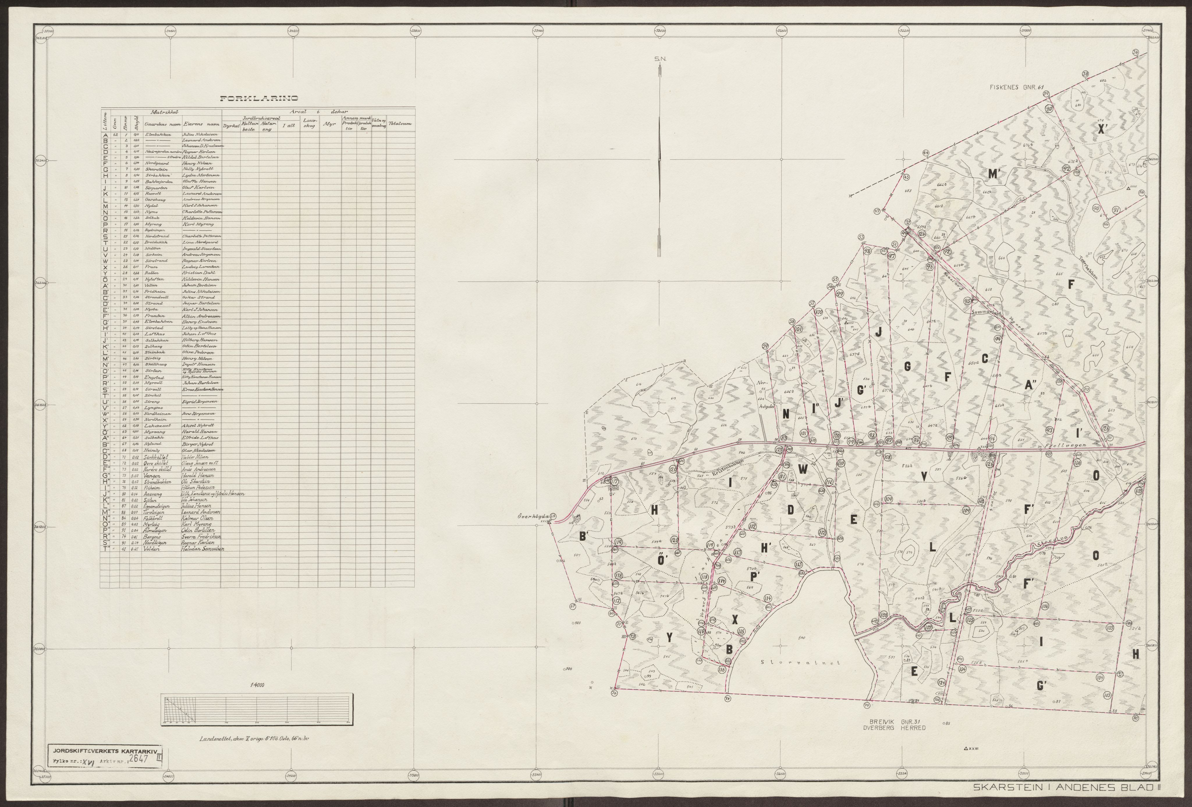 Jordskifteverkets kartarkiv, RA/S-3929/T, 1859-1988, p. 3392