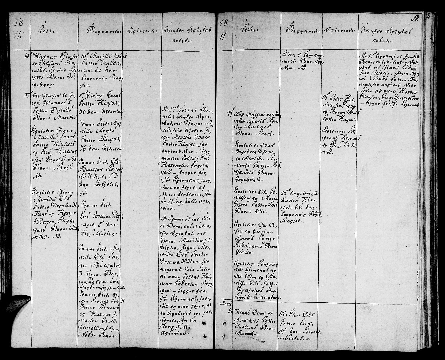 Ministerialprotokoller, klokkerbøker og fødselsregistre - Sør-Trøndelag, AV/SAT-A-1456/678/L0894: Parish register (official) no. 678A04, 1806-1815, p. 54