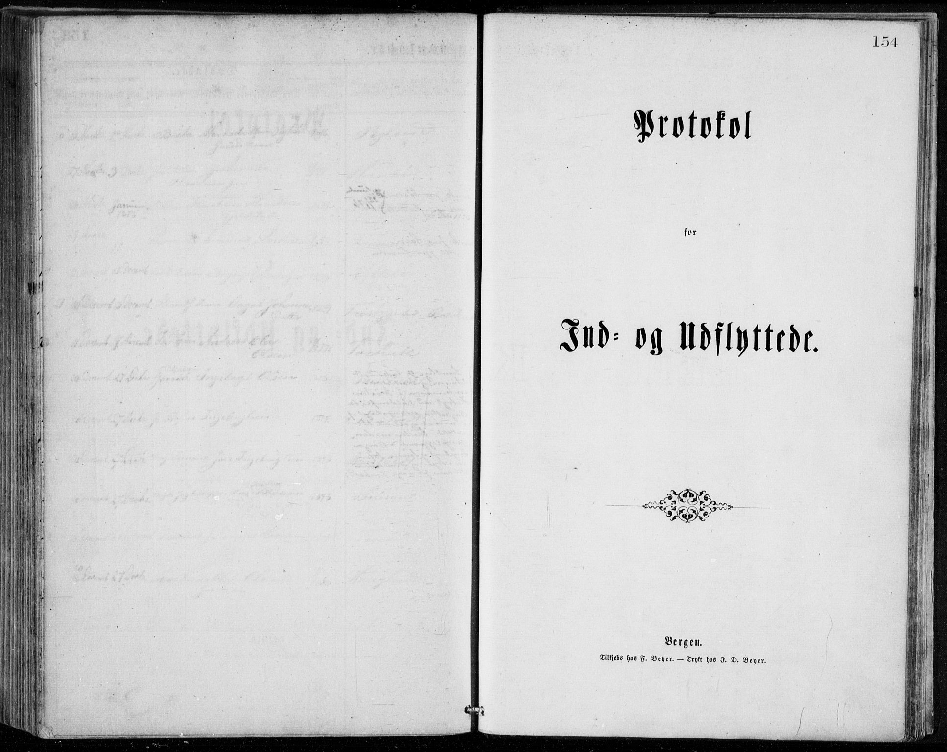 Herdla Sokneprestembete, SAB/A-75701/H/Haa: Parish register (official) no. A 2, 1869-1877, p. 154