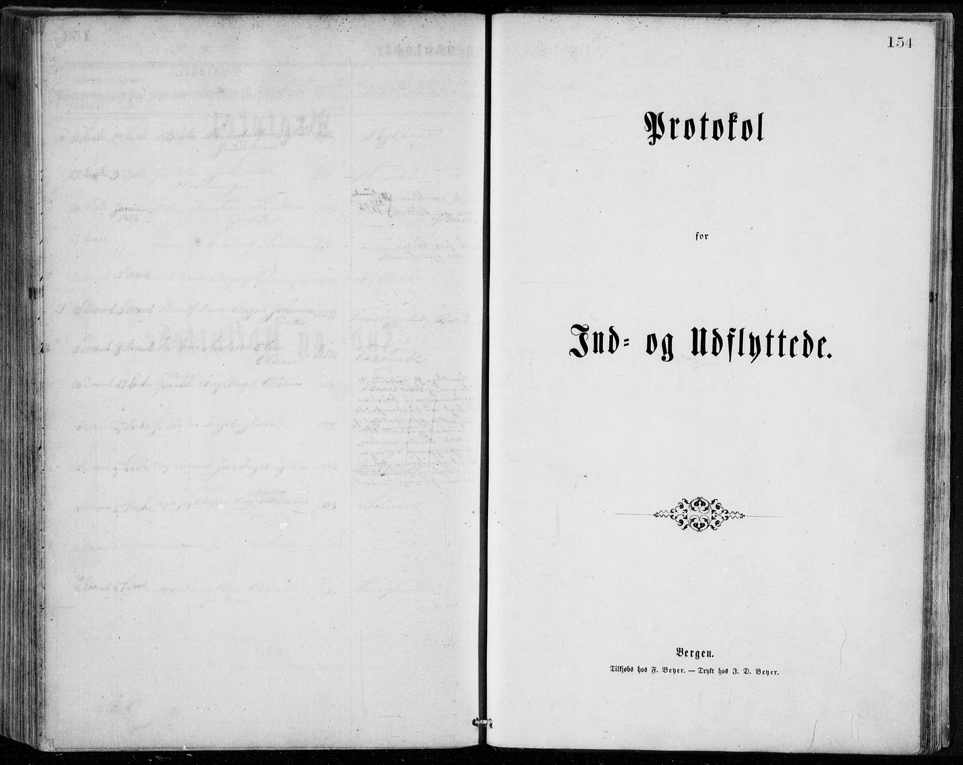 Herdla Sokneprestembete, AV/SAB-A-75701/H/Haa: Parish register (official) no. A 2, 1869-1877, p. 154