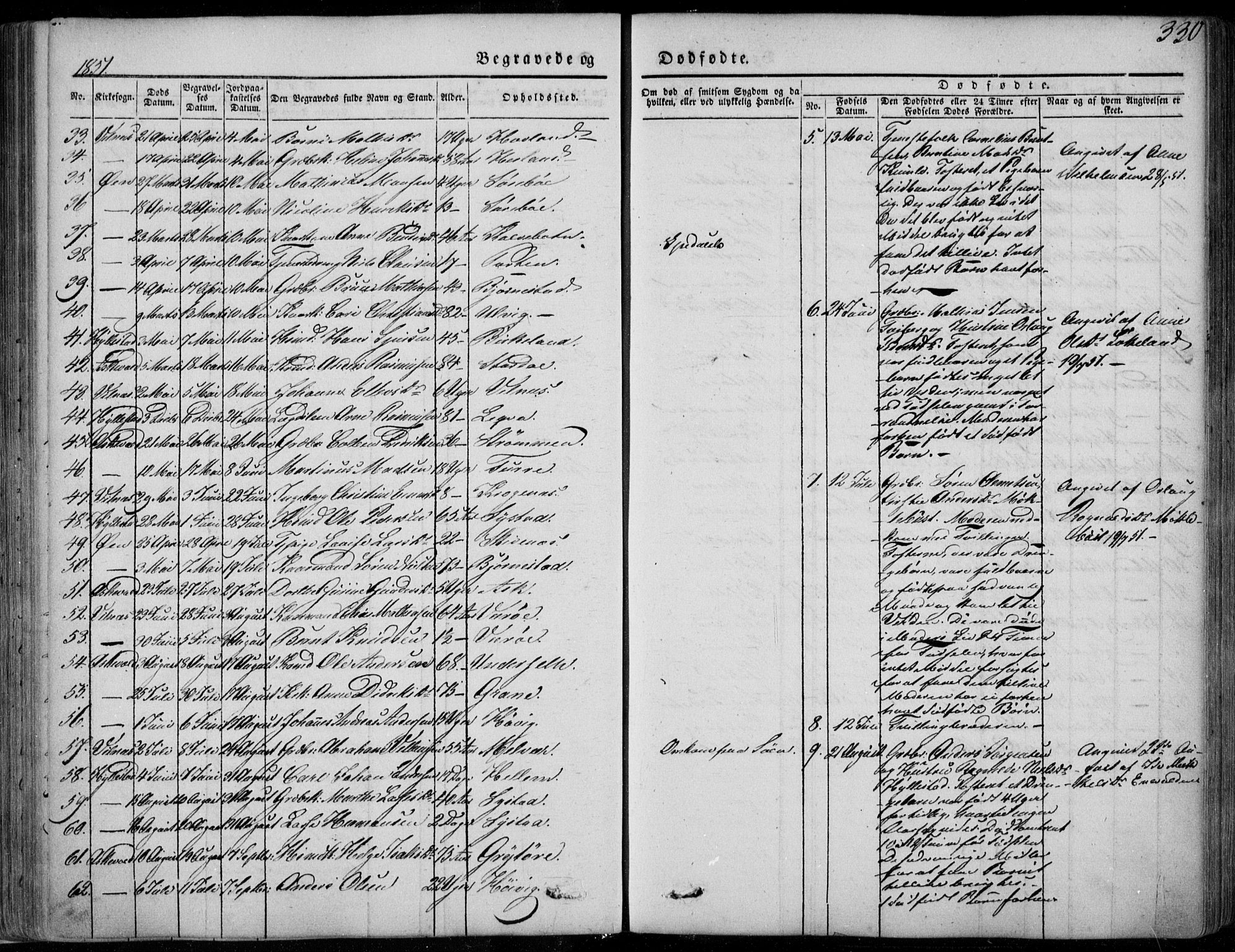 Askvoll sokneprestembete, AV/SAB-A-79501/H/Haa/Haaa/L0011/0002: Parish register (official) no. A 11 II, 1845-1878, p. 330