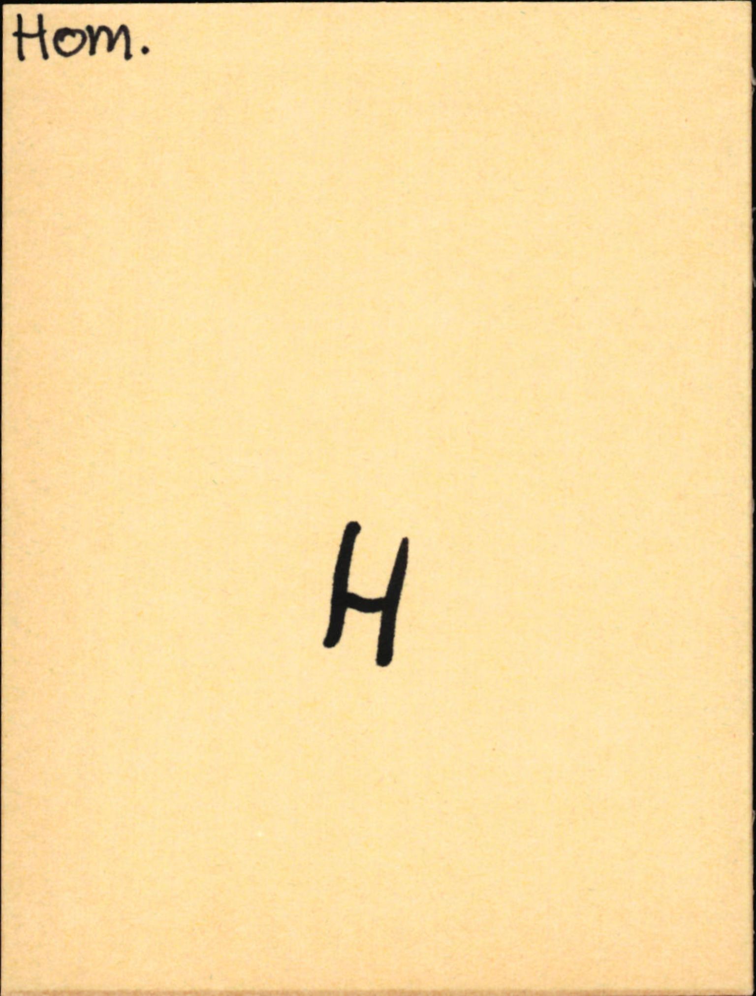 Statens vegvesen, Hordaland vegkontor, SAB/A-5201/2/Ha/L0024: R-eierkort H, 1920-1971, p. 1