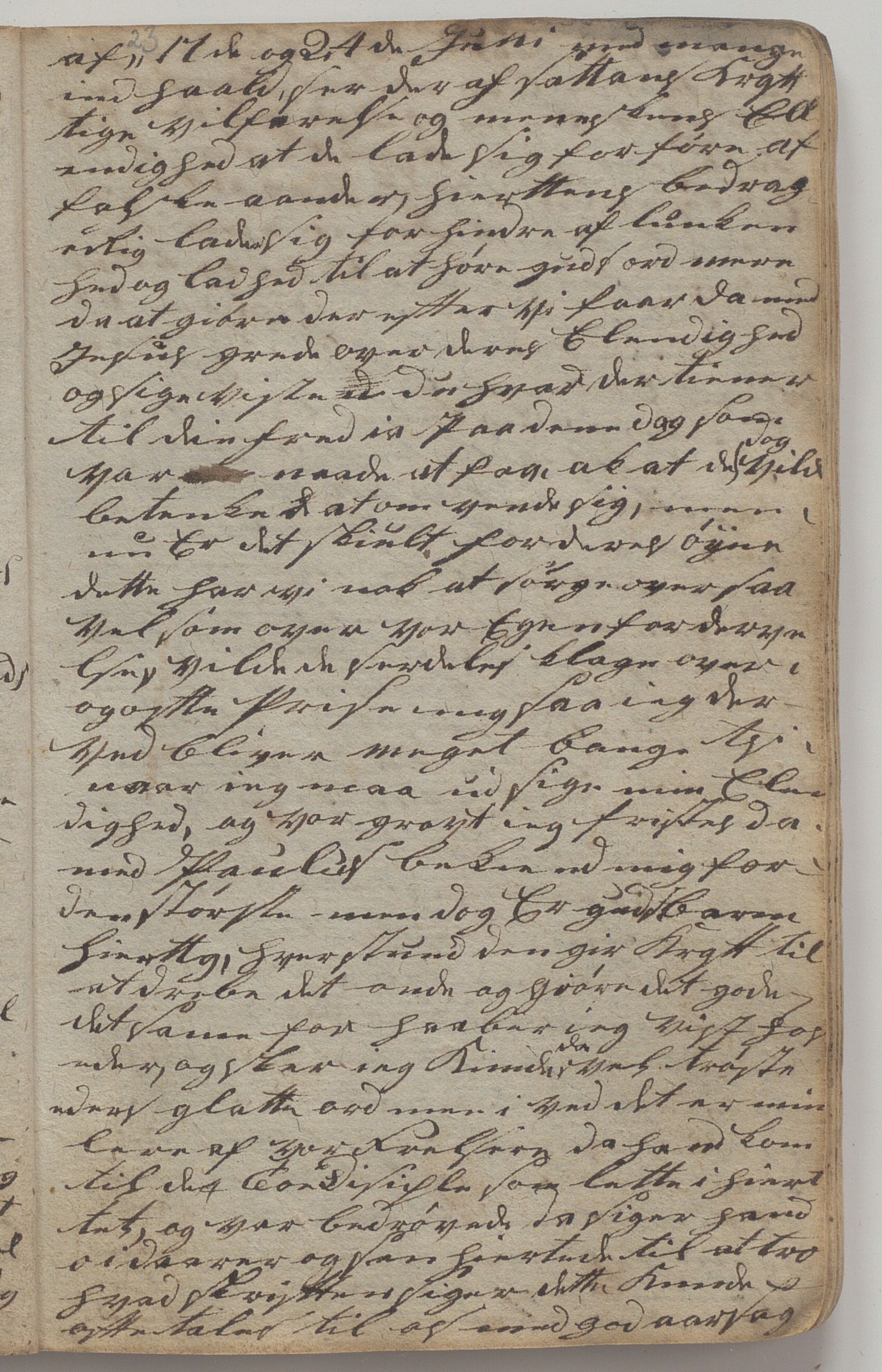 Heggtveitsamlingen, TMF/A-1007/H/L0045/0005: Brev, kopibøker, biografiske opptegnelser etc. / "Bøasæter", 1800-1820, p. 23