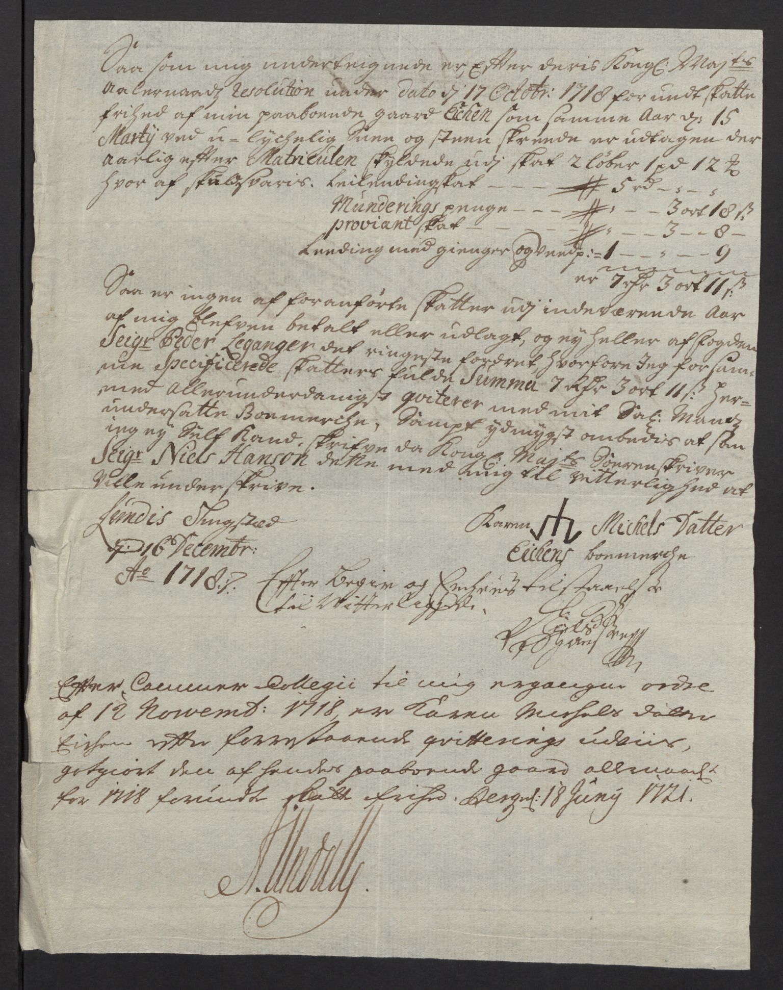 Rentekammeret inntil 1814, Reviderte regnskaper, Fogderegnskap, AV/RA-EA-4092/R52/L3321: Fogderegnskap Sogn, 1717-1718, p. 791