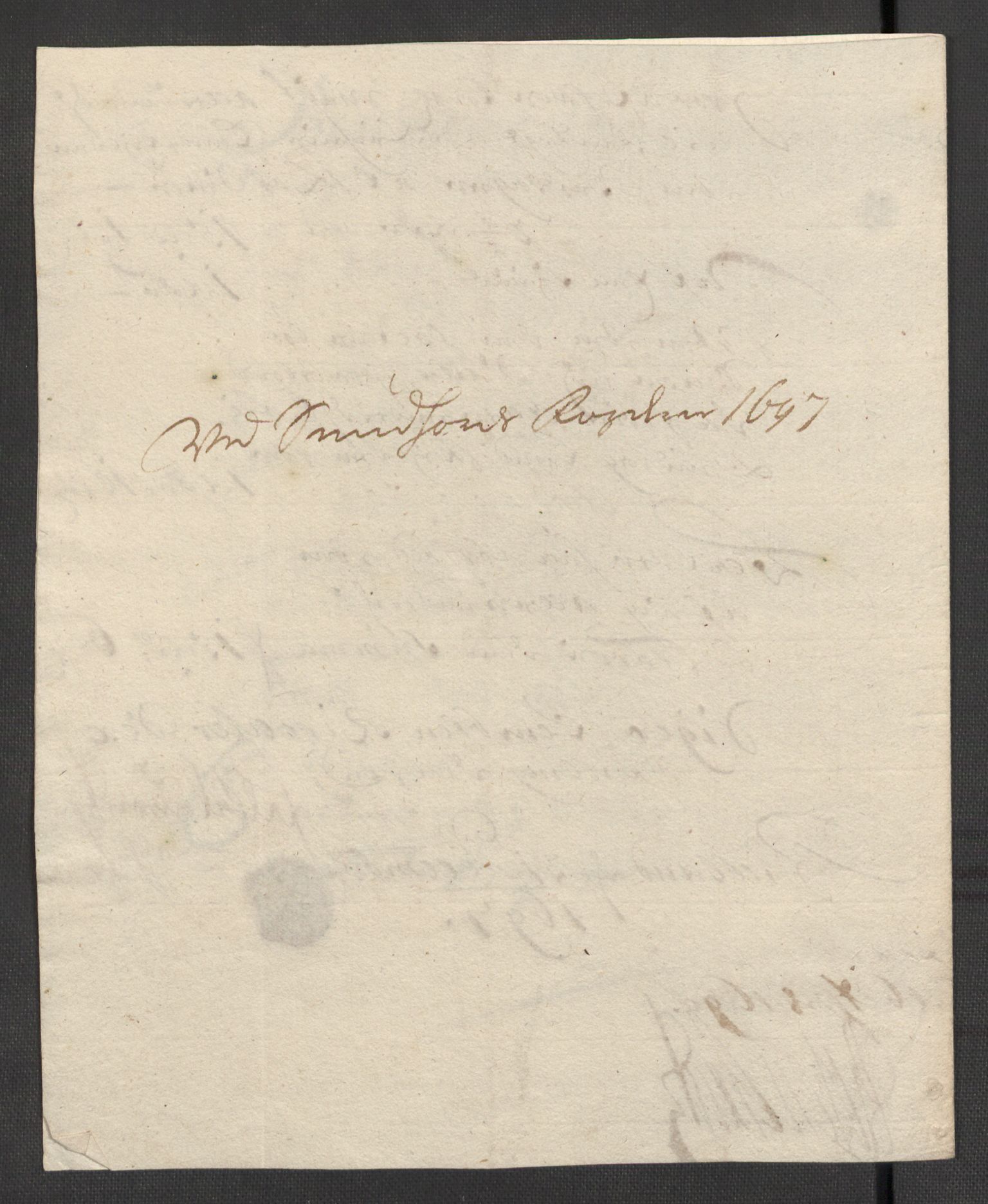 Rentekammeret inntil 1814, Reviderte regnskaper, Fogderegnskap, AV/RA-EA-4092/R48/L2977: Fogderegnskap Sunnhordland og Hardanger, 1697-1698, p. 29