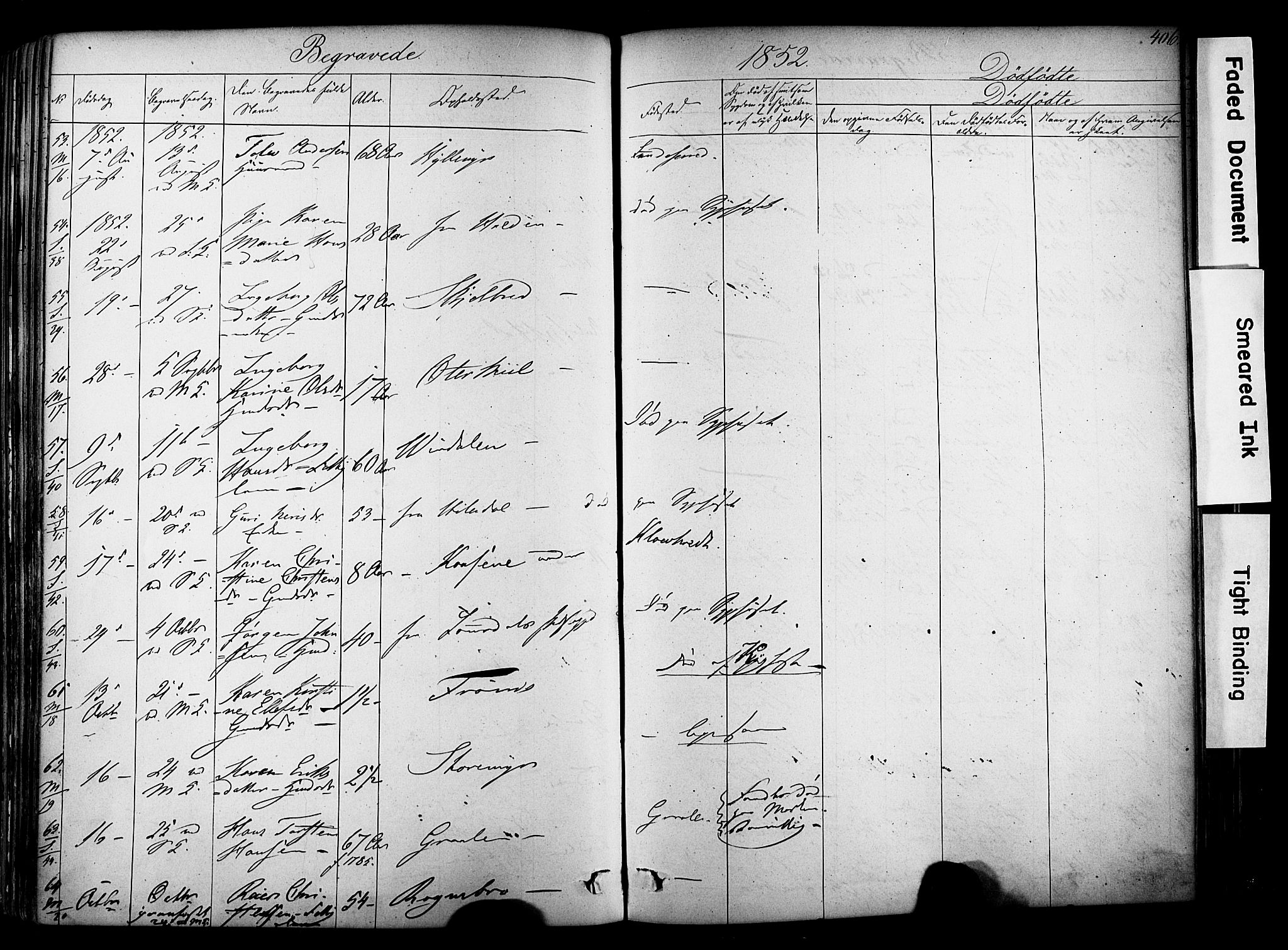 Solum kirkebøker, AV/SAKO-A-306/F/Fa/L0006: Parish register (official) no. I 6, 1844-1855, p. 406