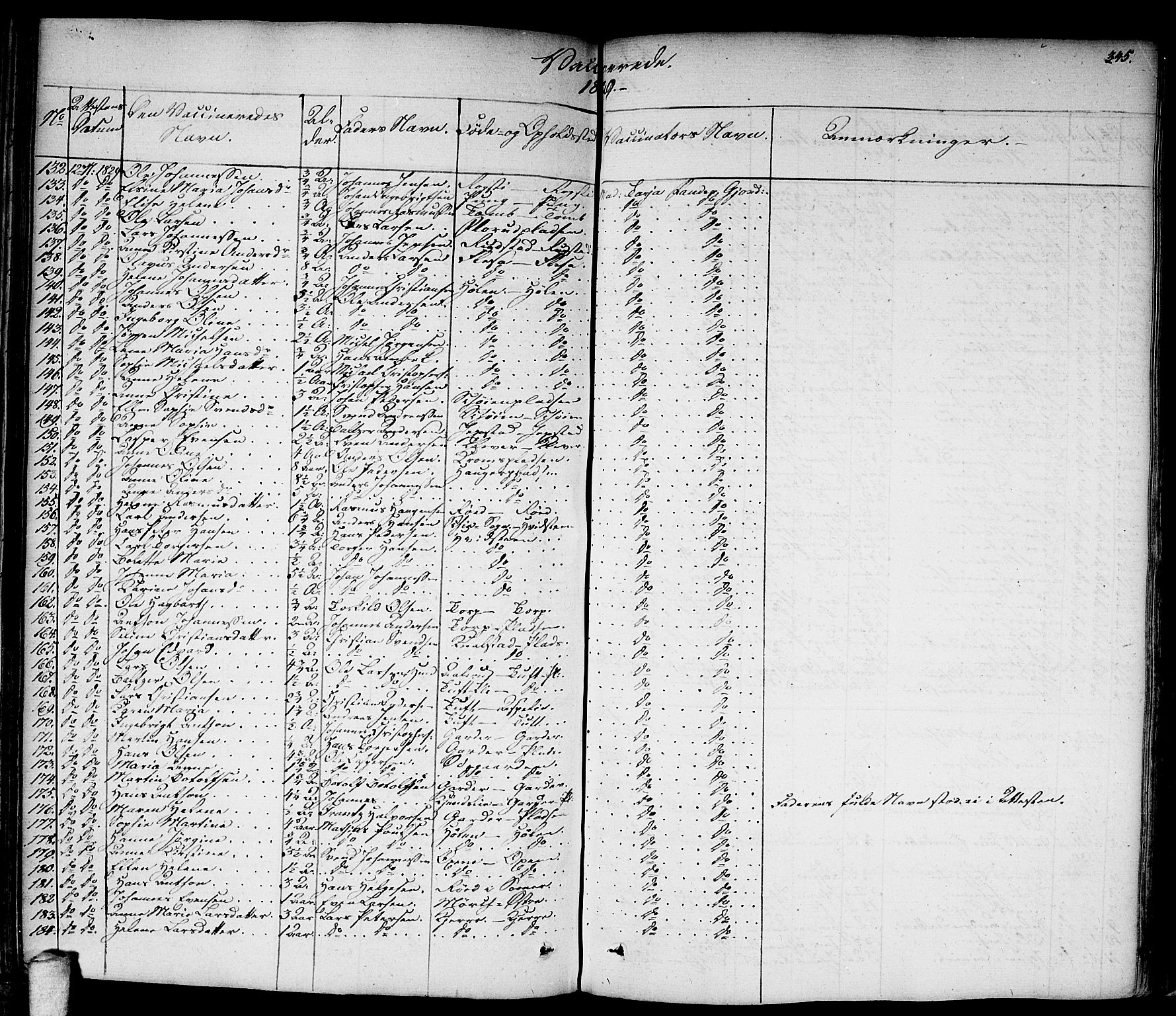 Vestby prestekontor Kirkebøker, AV/SAO-A-10893/F/Fa/L0006: Parish register (official) no. I 6, 1827-1849, p. 345