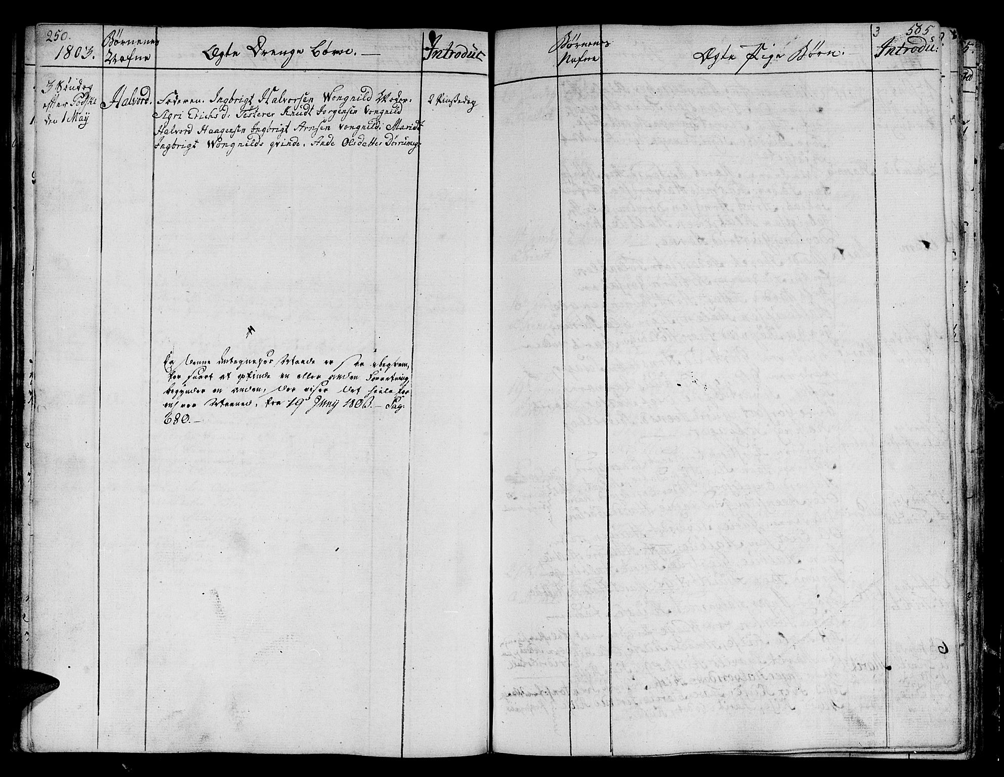 Ministerialprotokoller, klokkerbøker og fødselsregistre - Sør-Trøndelag, SAT/A-1456/678/L0893: Parish register (official) no. 678A03, 1792-1805, p. 250-505