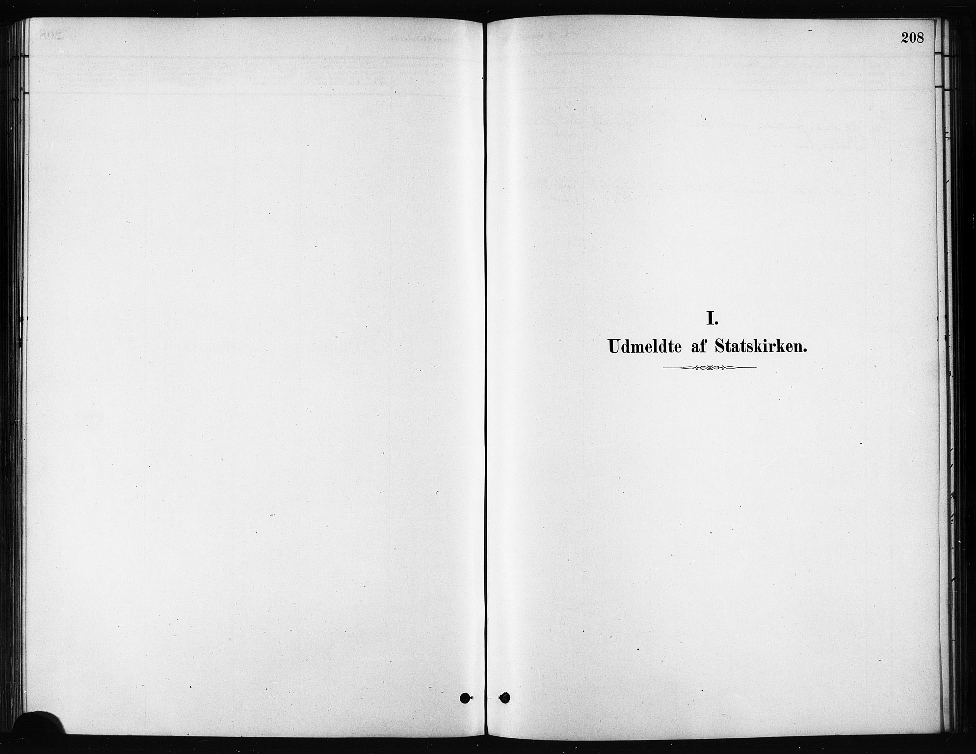Karlsøy sokneprestembete, AV/SATØ-S-1299/H/Ha/Haa/L0011kirke: Parish register (official) no. 11, 1879-1892, p. 208