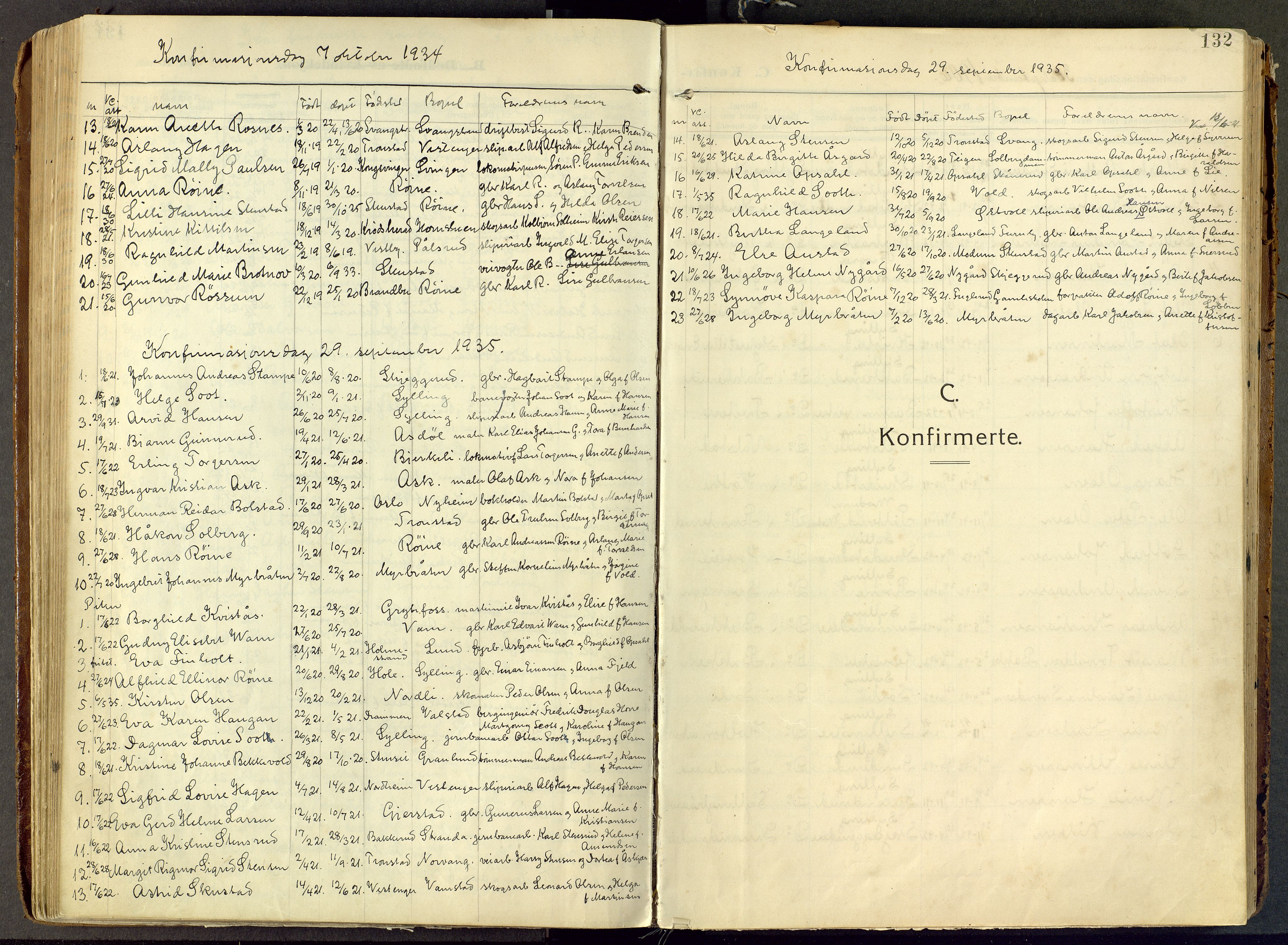 Parish register (official) no. III 1, 1910-1936, p. 132