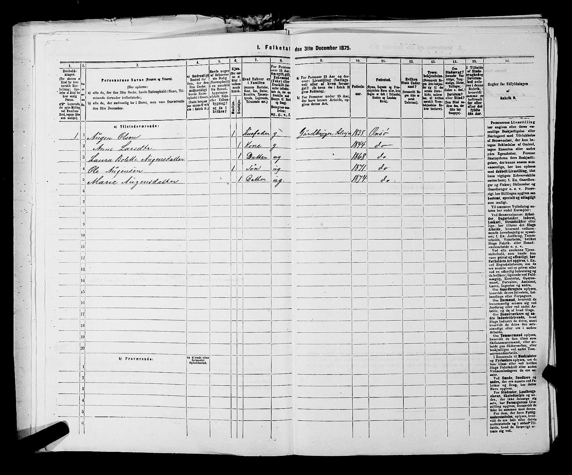 RA, 1875 census for 0134P Onsøy, 1875, p. 1219