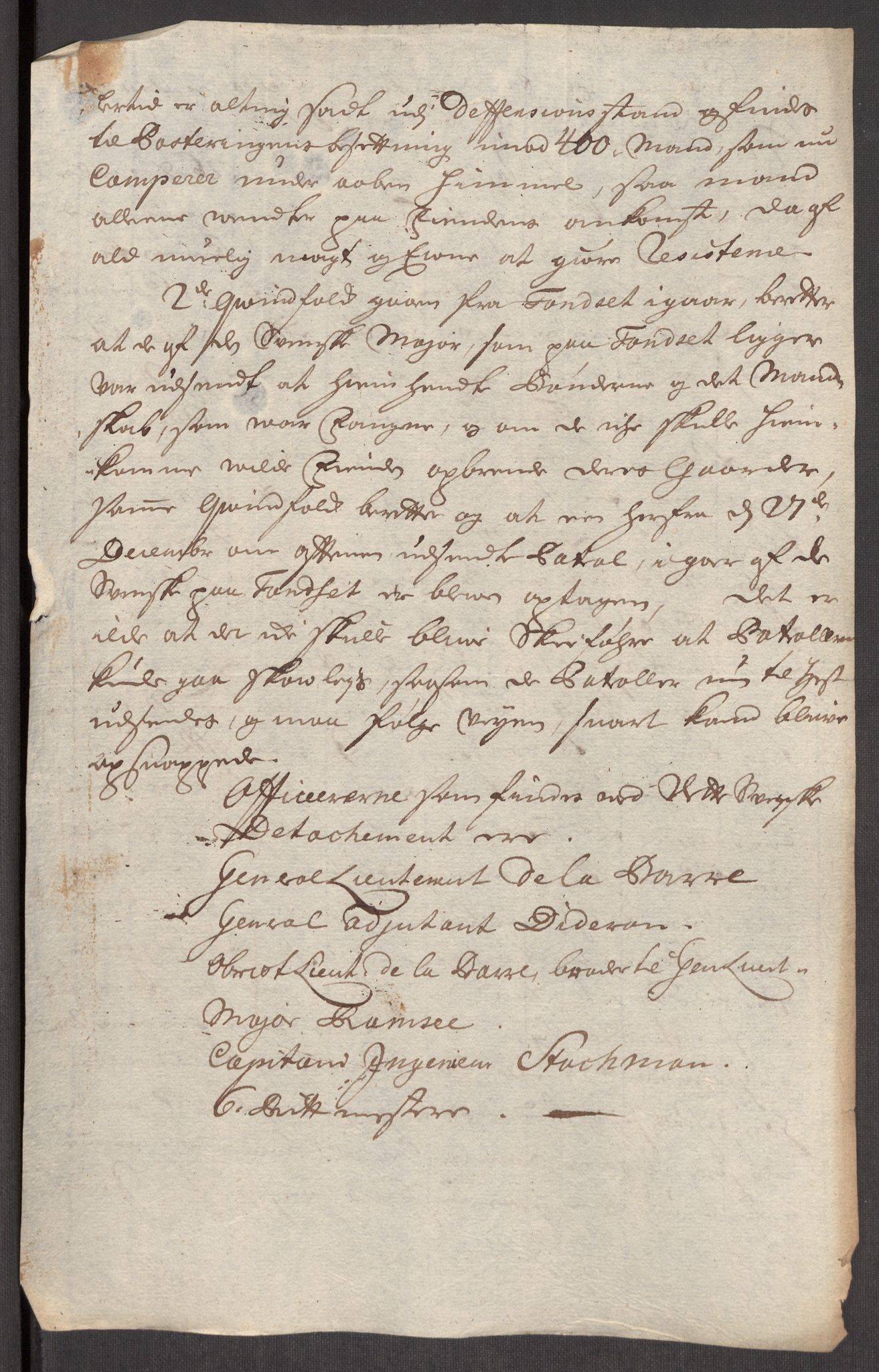 Kommanderende general (KG I) med Det norske krigsdirektorium, AV/RA-EA-5419/E/Eb/L0012: Kunnskap om fienden, kronologisk ordnet, 1718-1719, p. 516