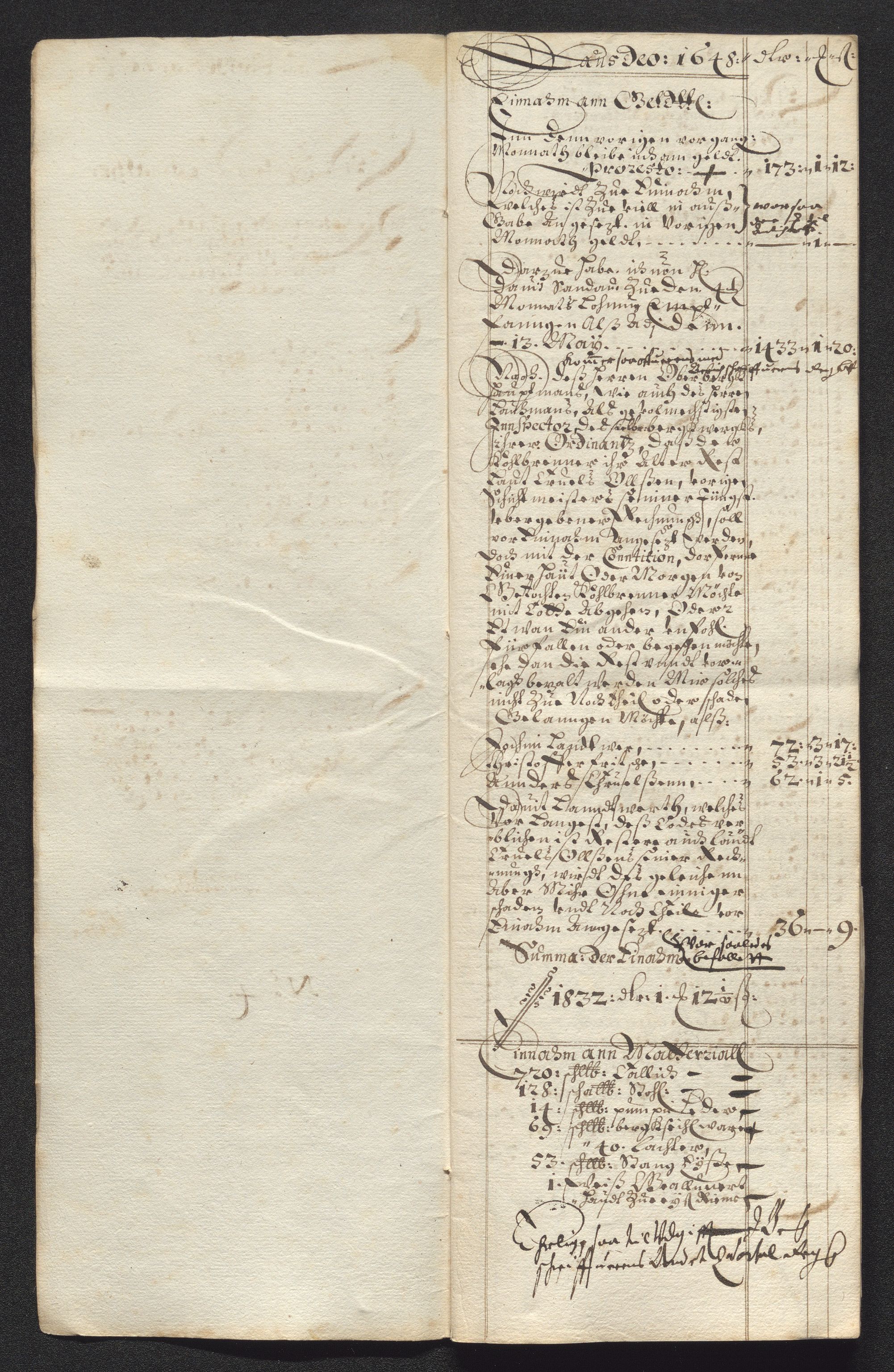 Kongsberg Sølvverk 1623-1816, AV/SAKO-EA-3135/001/D/Dc/Dcd/L0022: Utgiftsregnskap for gruver m.m., 1647-1648, p. 909