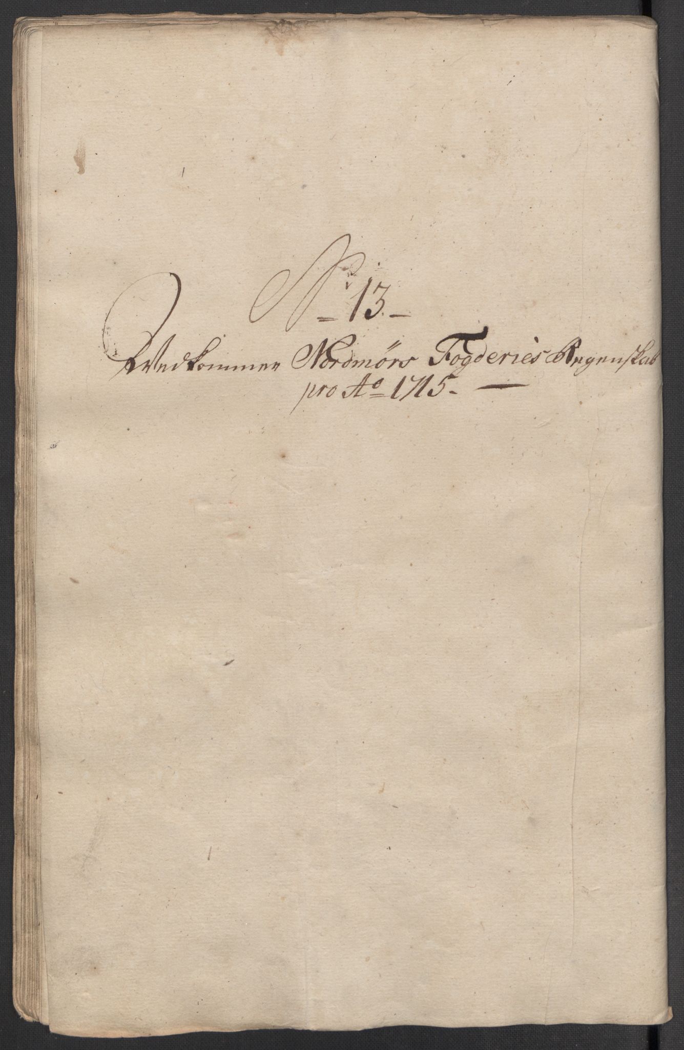 Rentekammeret inntil 1814, Reviderte regnskaper, Fogderegnskap, AV/RA-EA-4092/R56/L3748: Fogderegnskap Nordmøre, 1714-1715, p. 457