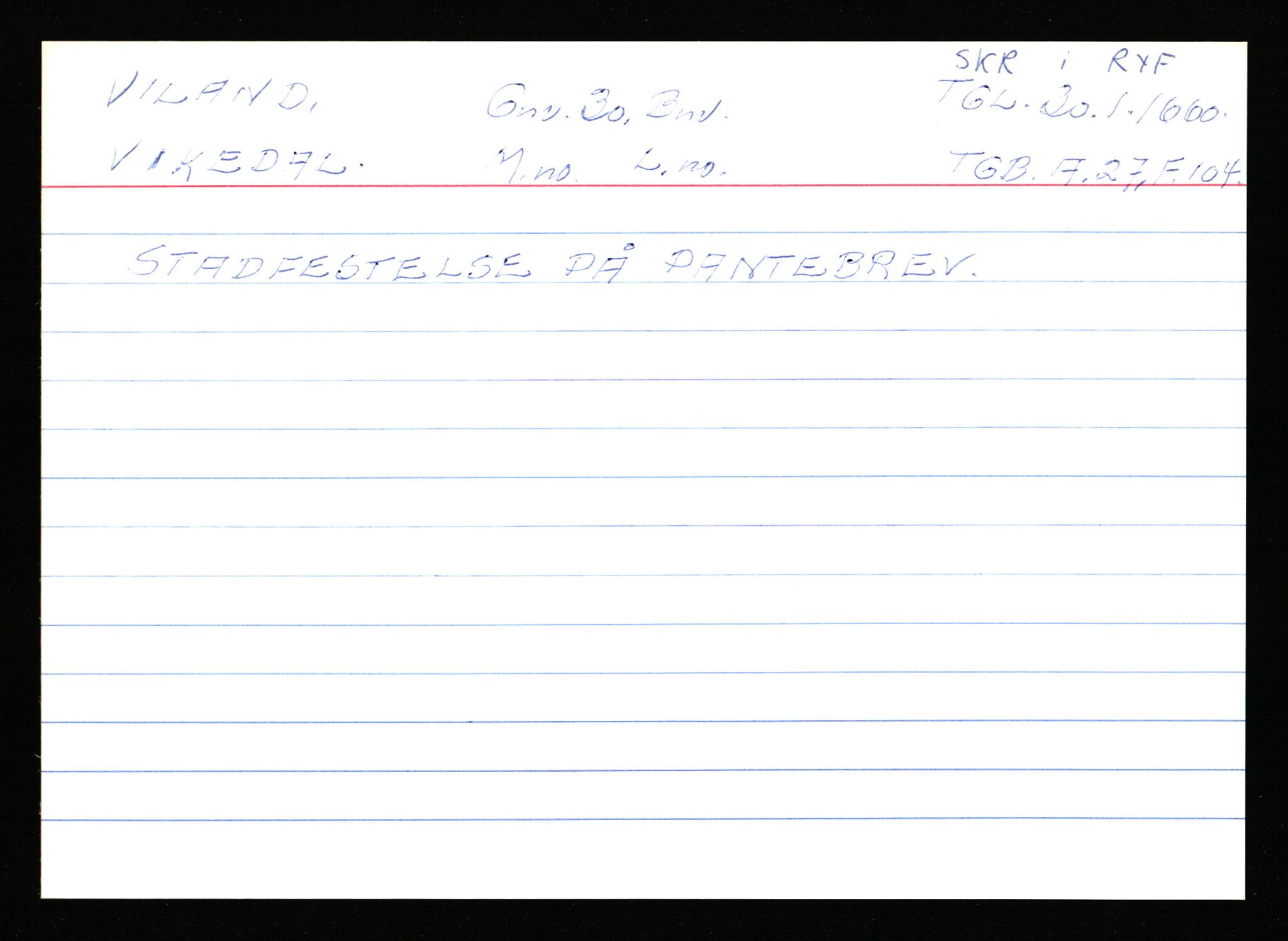 Statsarkivet i Stavanger, AV/SAST-A-101971/03/Y/Ym/L0067: Åstedskort sortert etter gårdsnavn: Vik - Vold, 1600-1950, p. 291