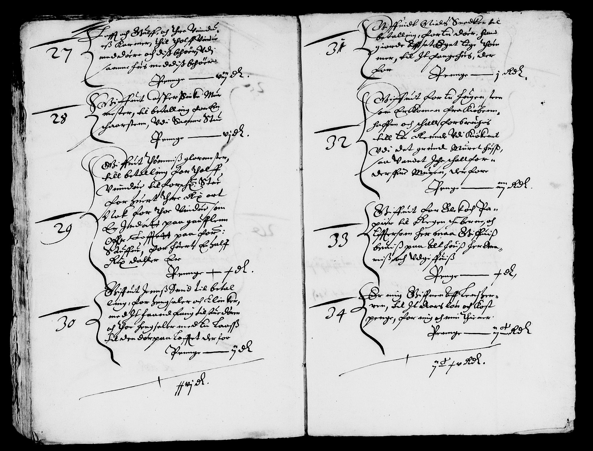 Rentekammeret inntil 1814, Reviderte regnskaper, Lensregnskaper, AV/RA-EA-5023/R/Rb/Rbq/L0033: Nedenes len. Mandals len. Råbyggelag., 1642-1644