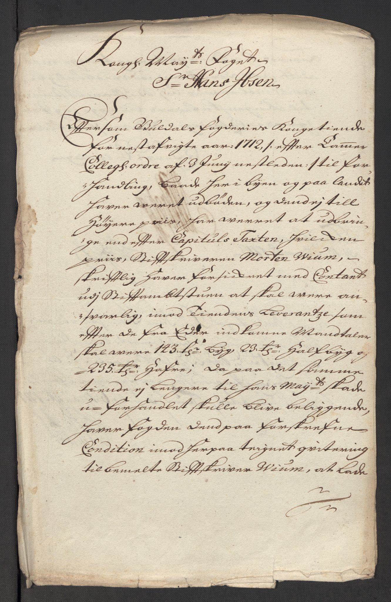 Rentekammeret inntil 1814, Reviderte regnskaper, Fogderegnskap, AV/RA-EA-4092/R60/L3964: Fogderegnskap Orkdal og Gauldal, 1713, p. 417