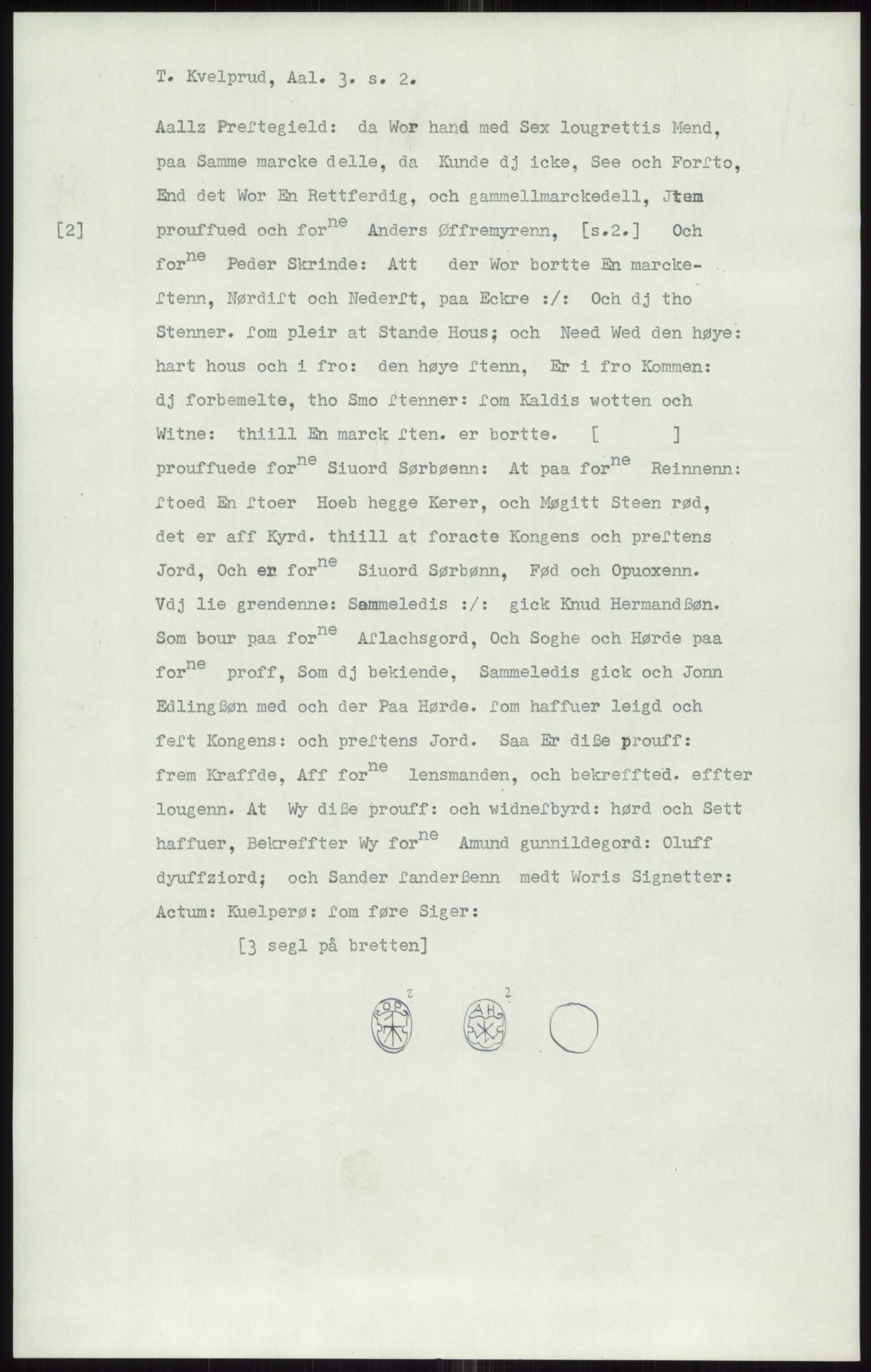 Samlinger til kildeutgivelse, Diplomavskriftsamlingen, AV/RA-EA-4053/H/Ha, p. 997