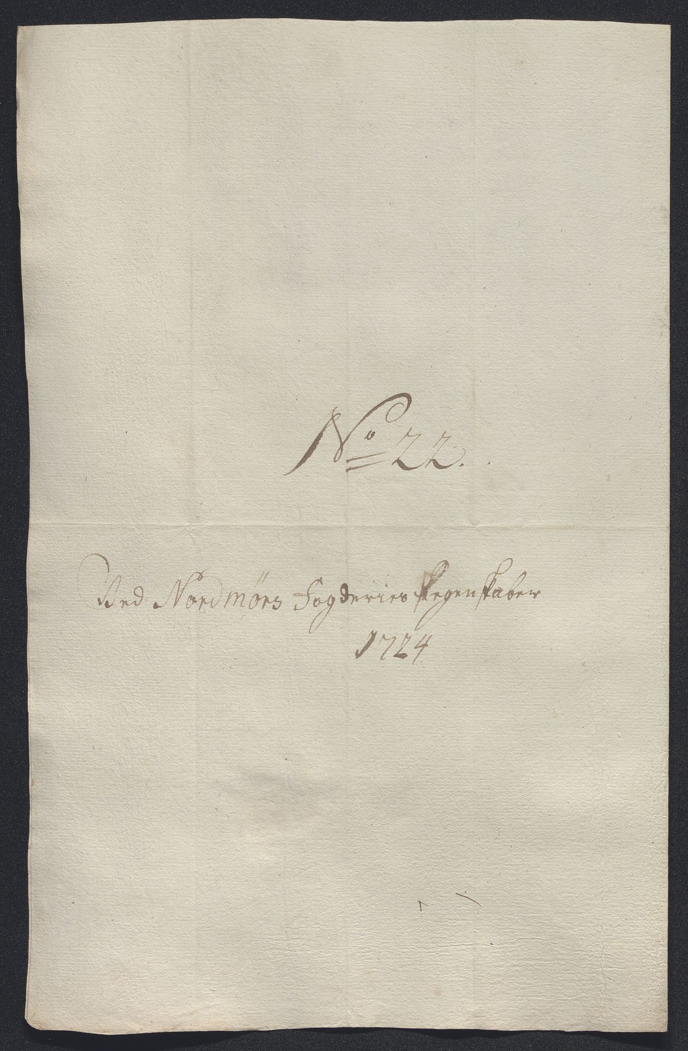 Rentekammeret inntil 1814, Reviderte regnskaper, Fogderegnskap, RA/EA-4092/R56/L3757: Fogderegnskap Nordmøre, 1724, p. 223