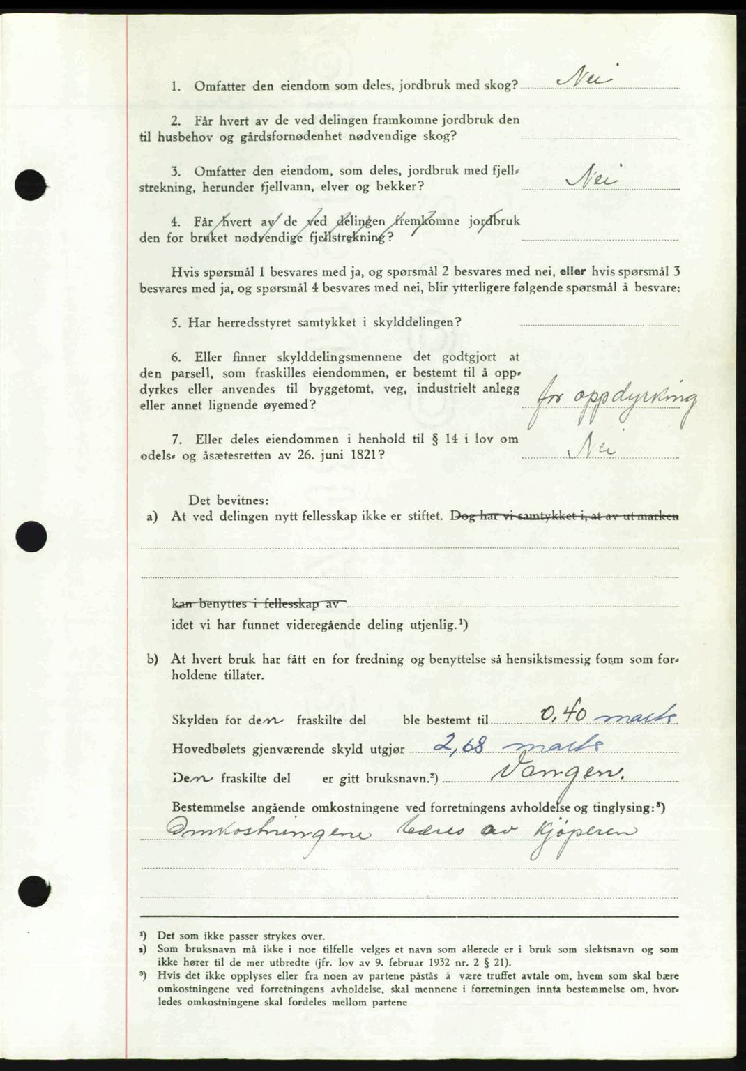 Romsdal sorenskriveri, AV/SAT-A-4149/1/2/2C: Mortgage book no. A26, 1948-1948, Diary no: : 1979/1948