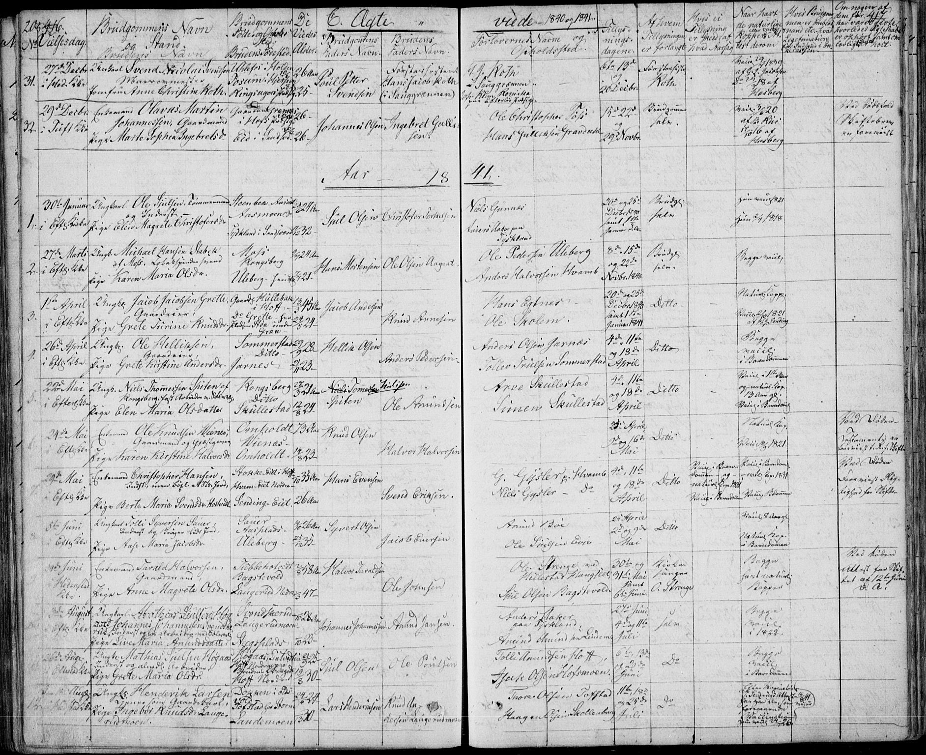 Sandsvær kirkebøker, SAKO/A-244/F/Fa/L0005: Parish register (official) no. I 5, 1840-1856, p. 416-417