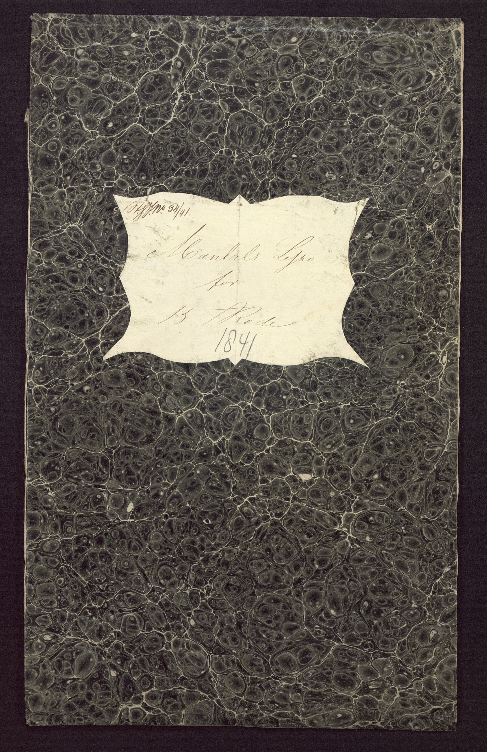 Borgervæpningen i Bergen, BBA/A-1301/F/Fa/L0002/0003: Manntall / 1841:  15. rode, 1841