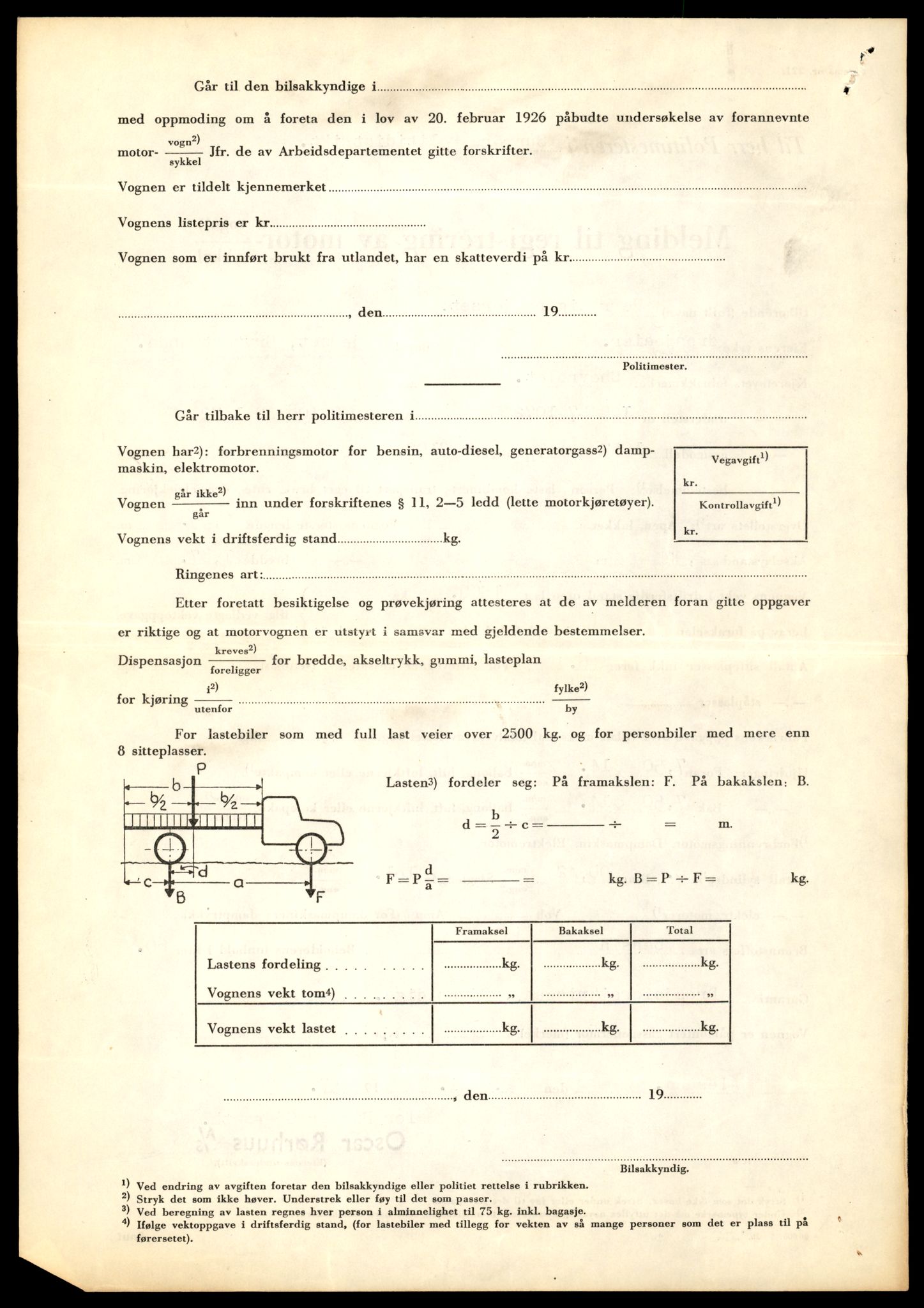 Møre og Romsdal vegkontor - Ålesund trafikkstasjon, SAT/A-4099/F/Fe/L0009: Registreringskort for kjøretøy T 896 - T 1049, 1927-1998, p. 510