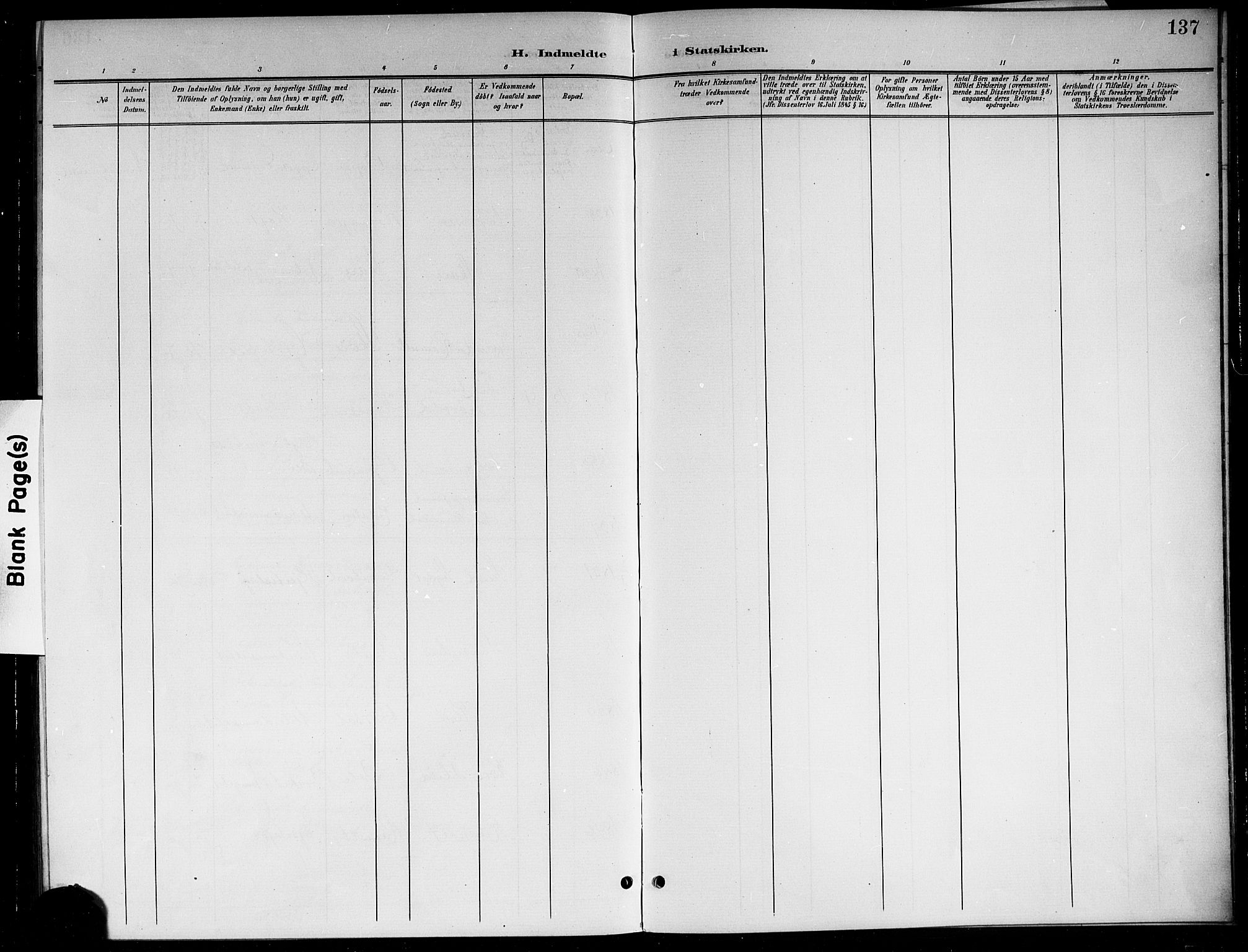 Sigdal kirkebøker, SAKO/A-245/G/Gb/L0003: Parish register (copy) no. II 3, 1901-1916, p. 137