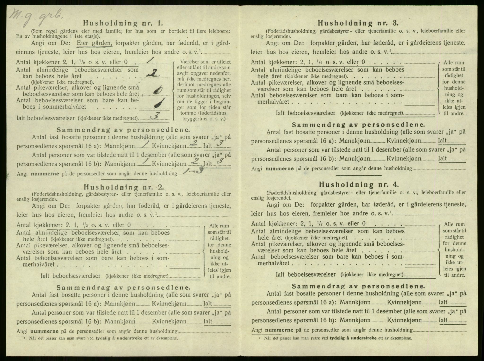 SAKO, 1920 census for Hole, 1920, p. 763