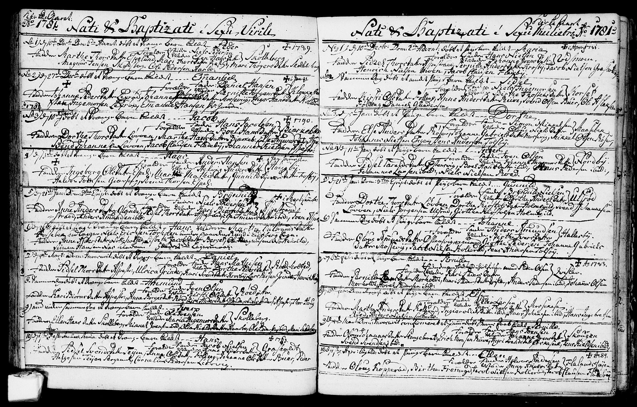 Aremark prestekontor Kirkebøker, SAO/A-10899/F/Fa/L0002: Parish register (official) no. I 2, 1745-1795