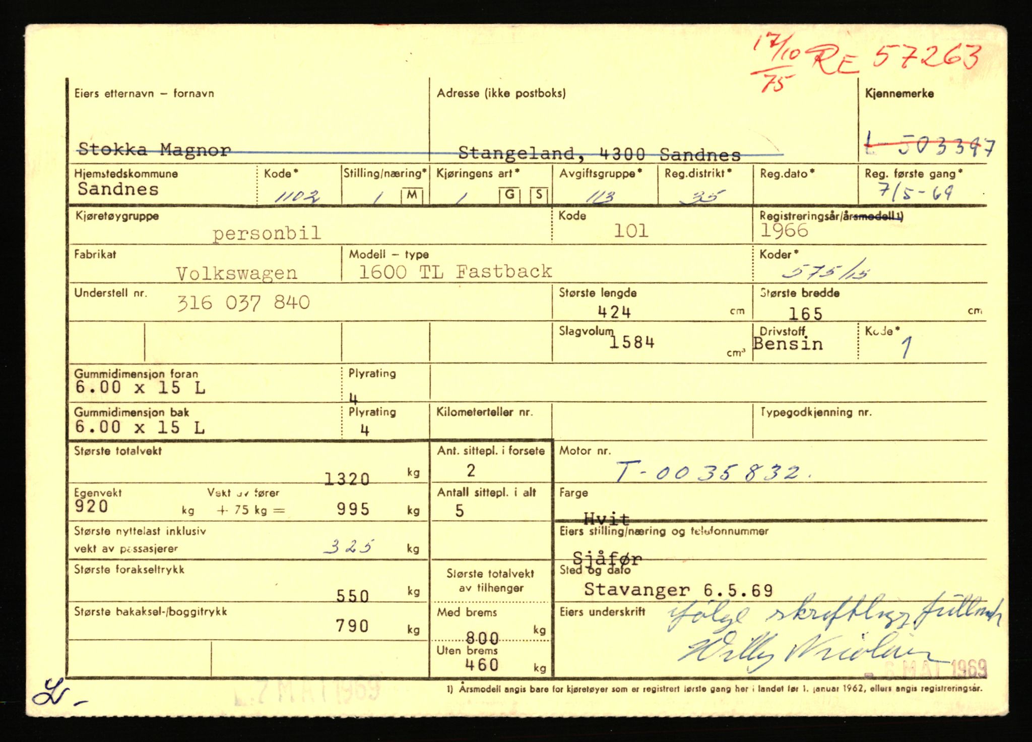 Stavanger trafikkstasjon, AV/SAST-A-101942/0/F/L0078: L-503000 - L-602908, 1930-1971, p. 255