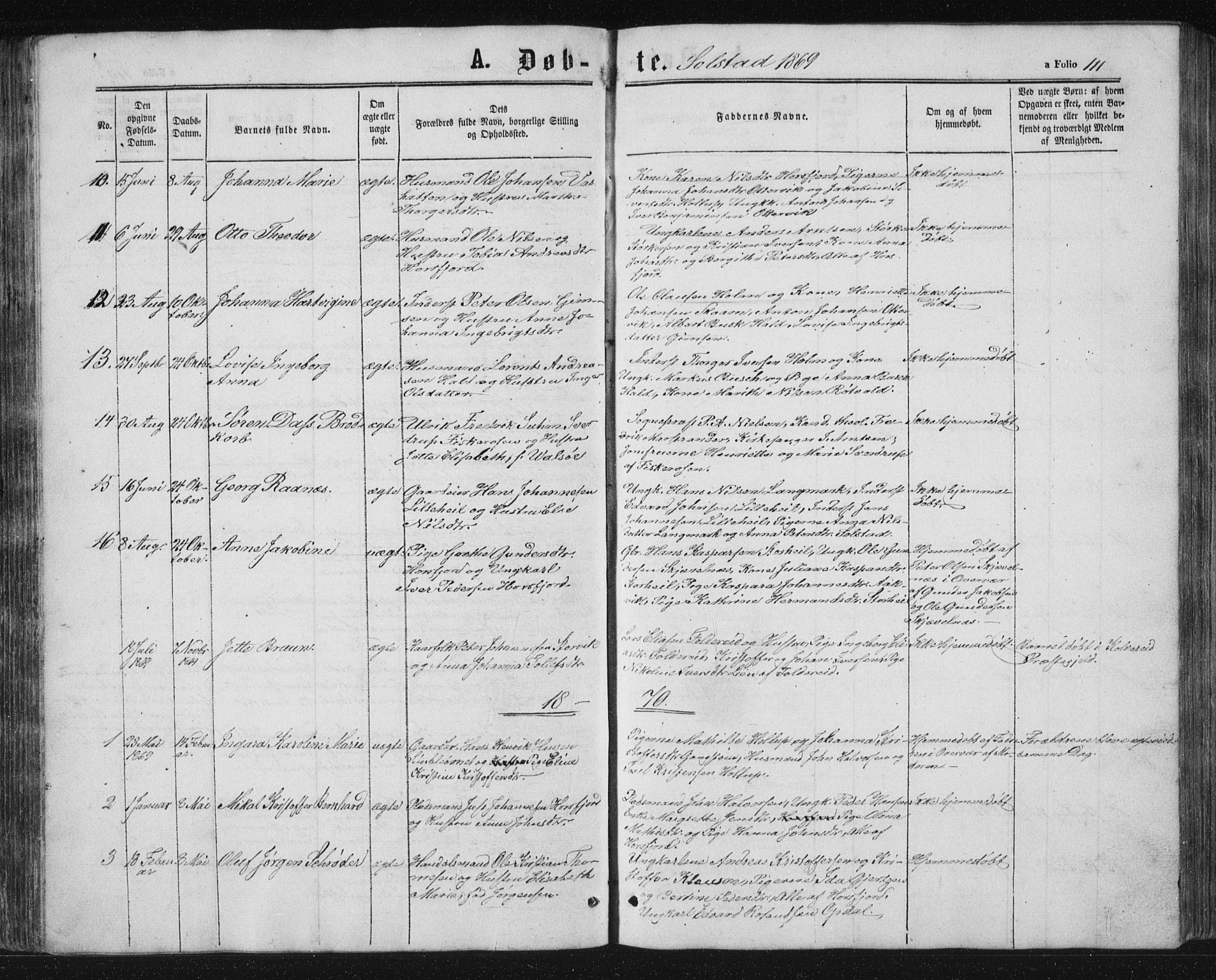 Ministerialprotokoller, klokkerbøker og fødselsregistre - Nordland, AV/SAT-A-1459/810/L0159: Parish register (copy) no. 810C02 /2, 1863-1883, p. 111