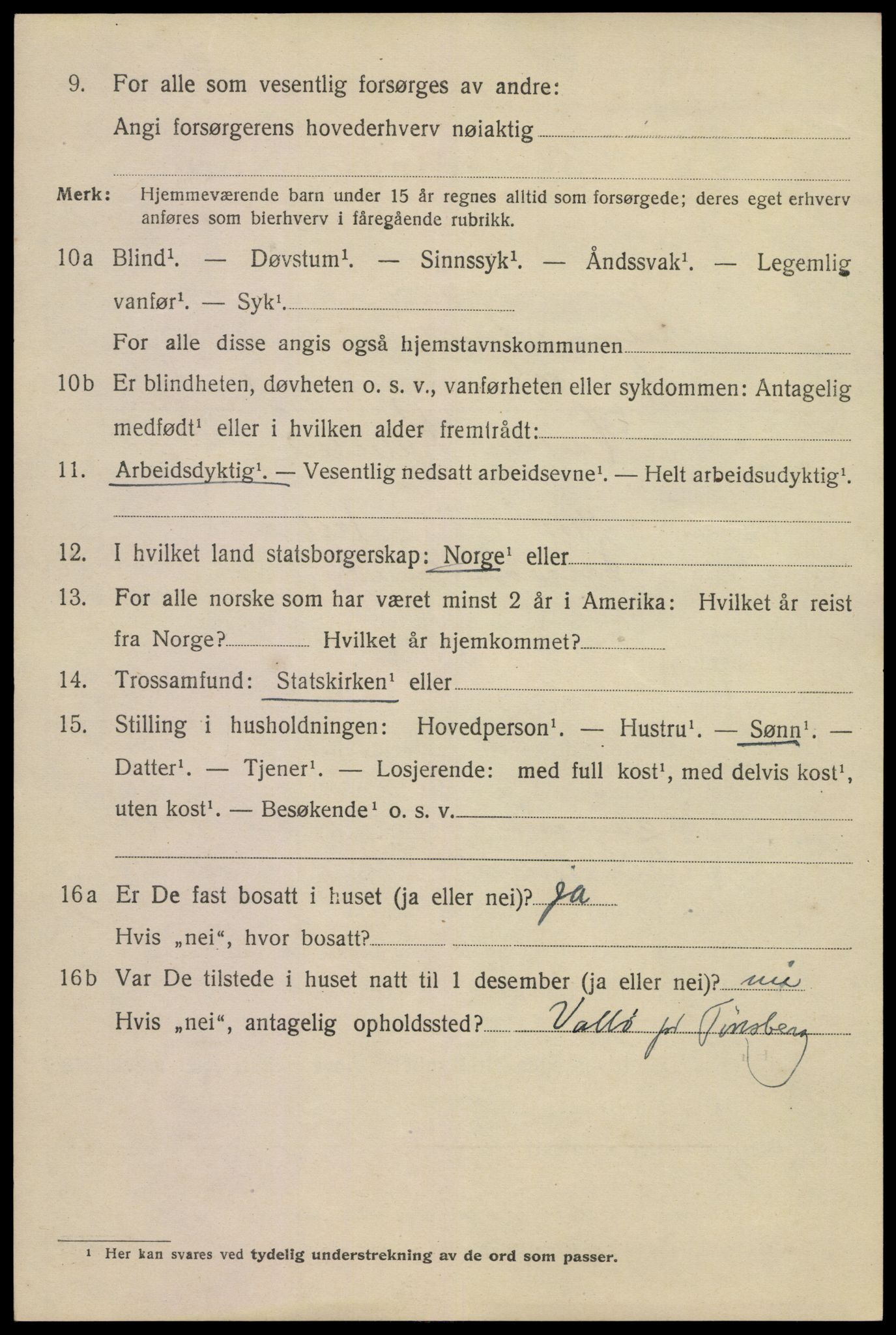 SAKO, 1920 census for Åsgårdstrand, 1920, p. 1214
