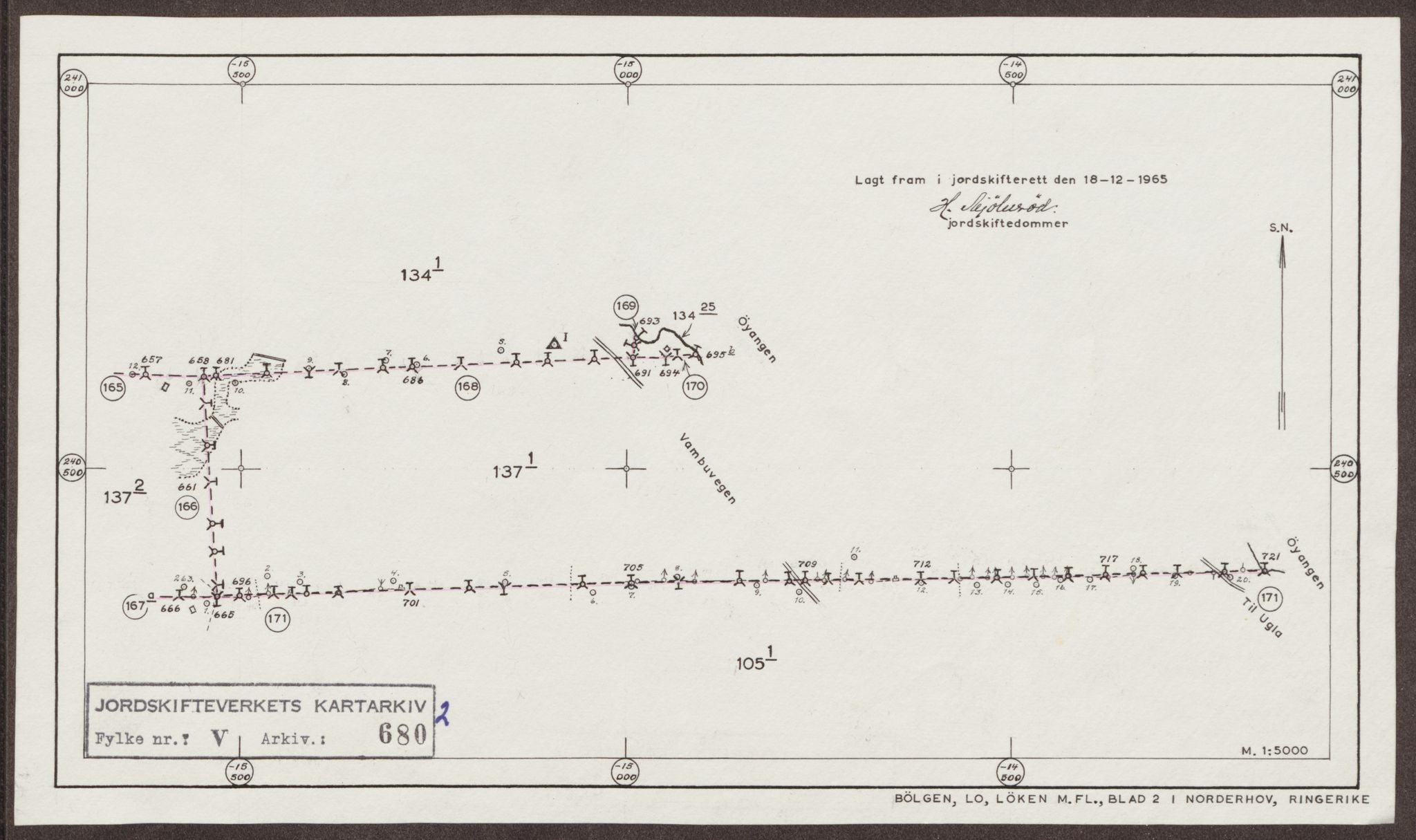 Jordskifteverkets kartarkiv, AV/RA-S-3929/T, 1859-1988, p. 908