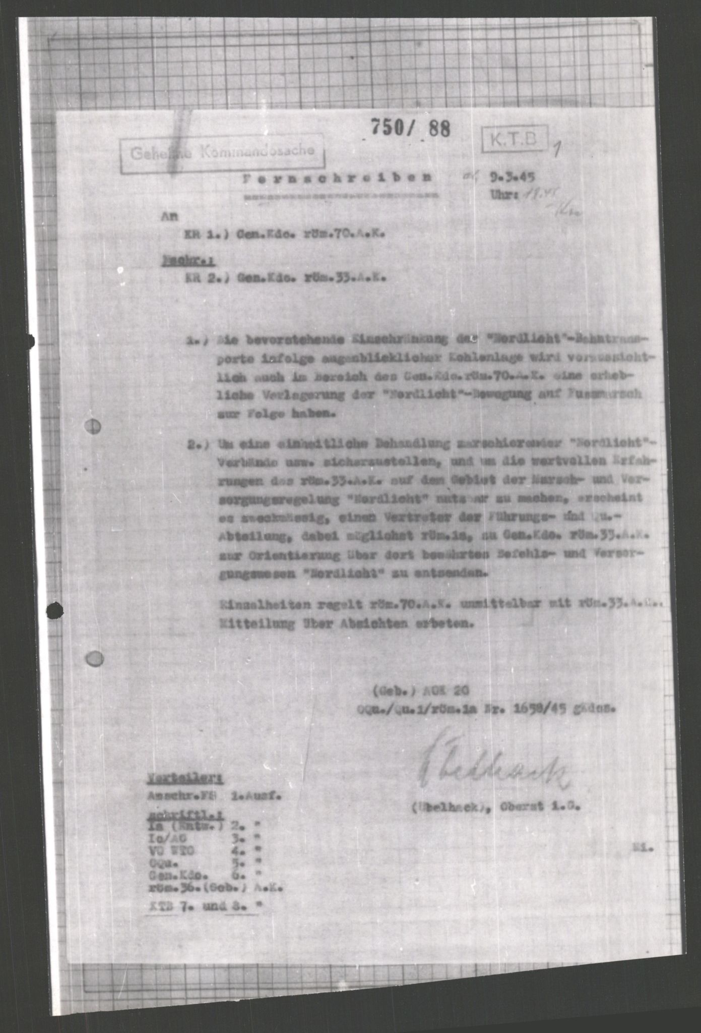 Forsvarets Overkommando. 2 kontor. Arkiv 11.4. Spredte tyske arkivsaker, AV/RA-RAFA-7031/D/Dar/Dara/L0003: Krigsdagbøker for 20. Gebirgs-Armee-Oberkommando (AOK 20), 1945, p. 523