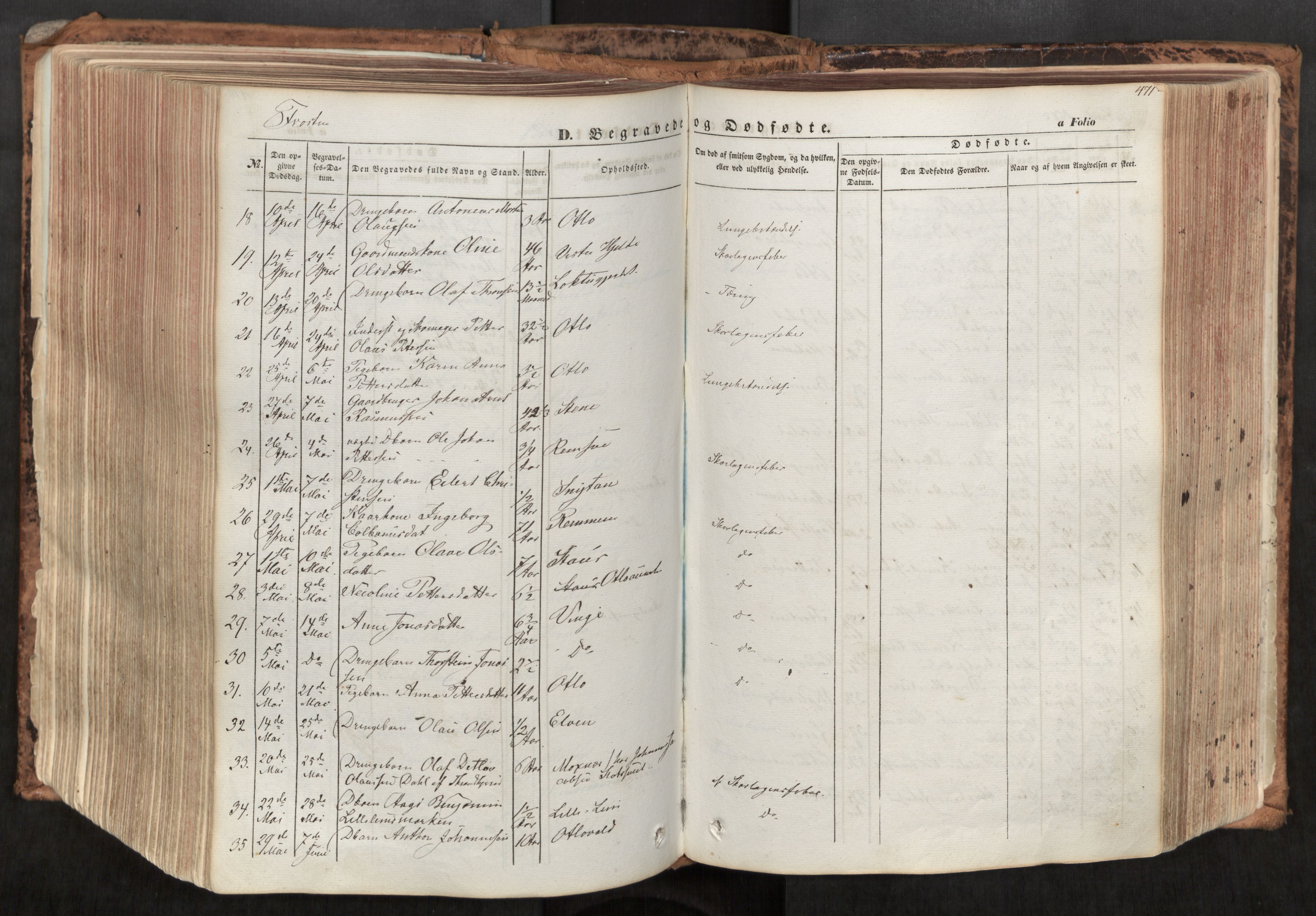 Ministerialprotokoller, klokkerbøker og fødselsregistre - Nord-Trøndelag, SAT/A-1458/713/L0116: Parish register (official) no. 713A07, 1850-1877, p. 471
