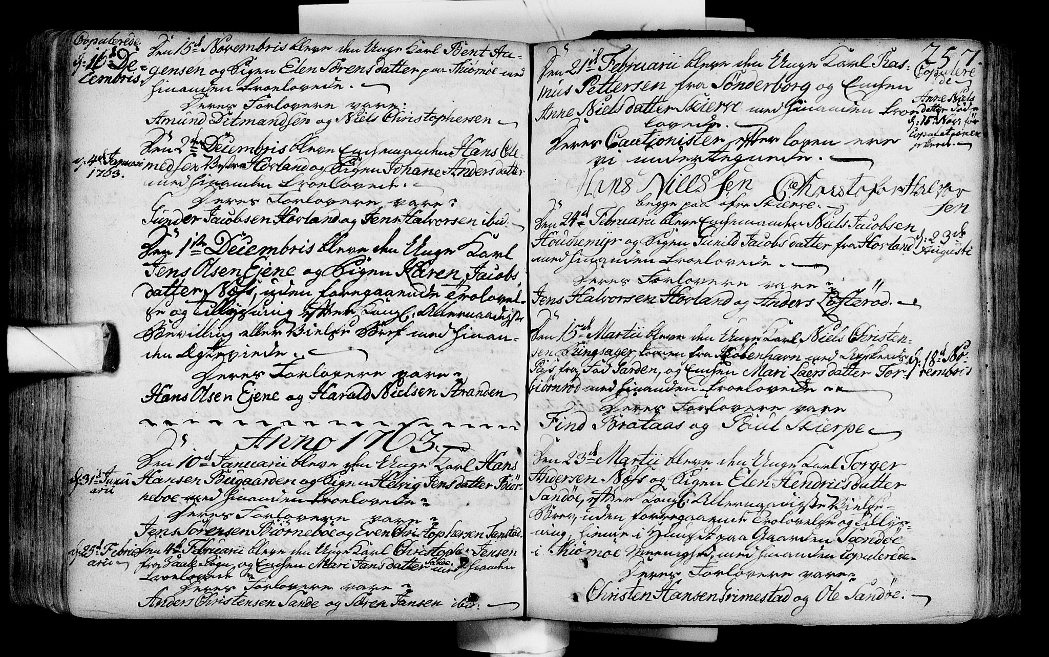 Nøtterøy kirkebøker, AV/SAKO-A-354/F/Fa/L0002: Parish register (official) no. I 2, 1738-1790, p. 257