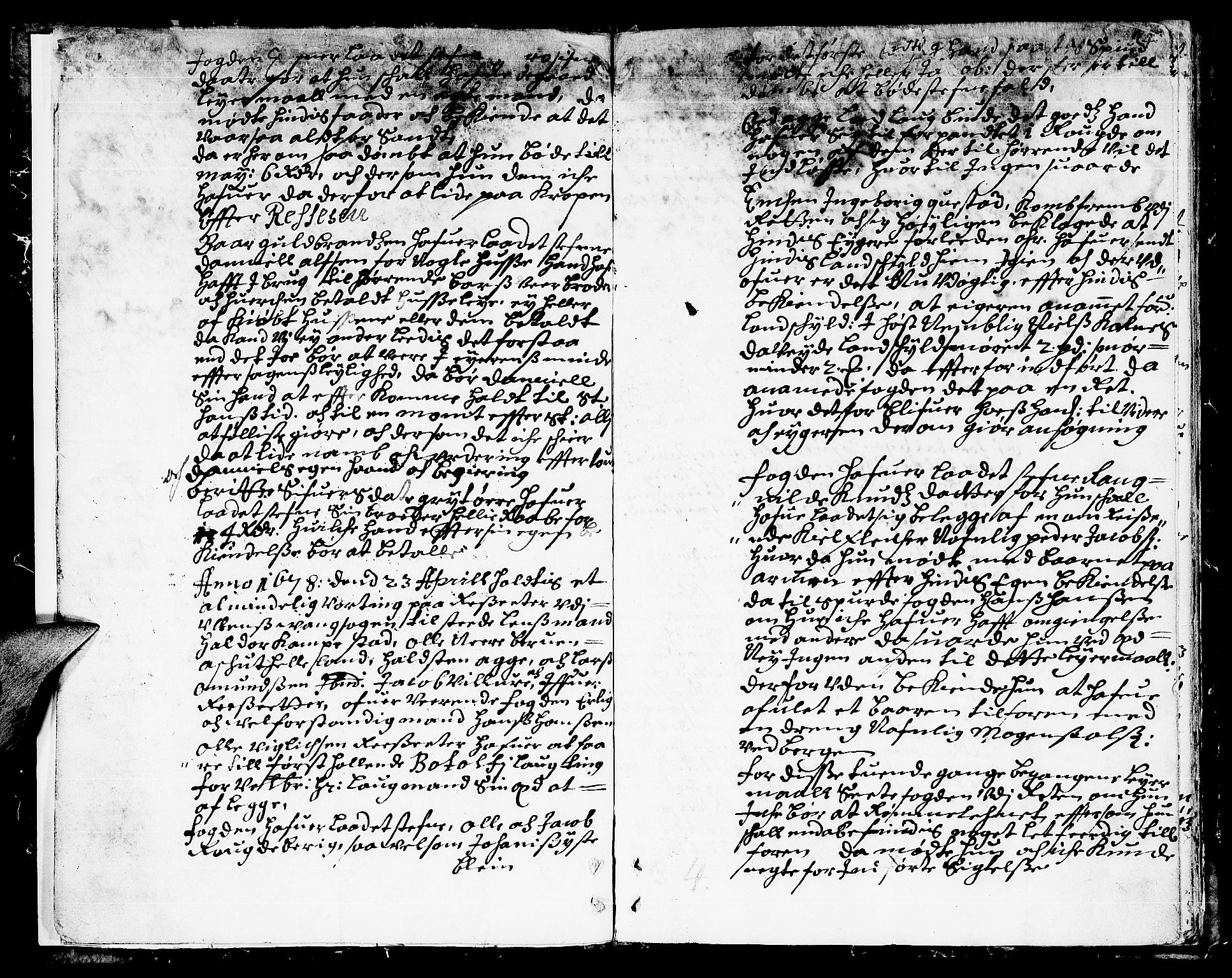 Hardanger og Voss sorenskriveri, AV/SAB-A-2501/1/1A/1Ac/L0009: Tingbok for Hardanger, Lysekloster og Halsnøy kloster, 1678, p. 3b-4a