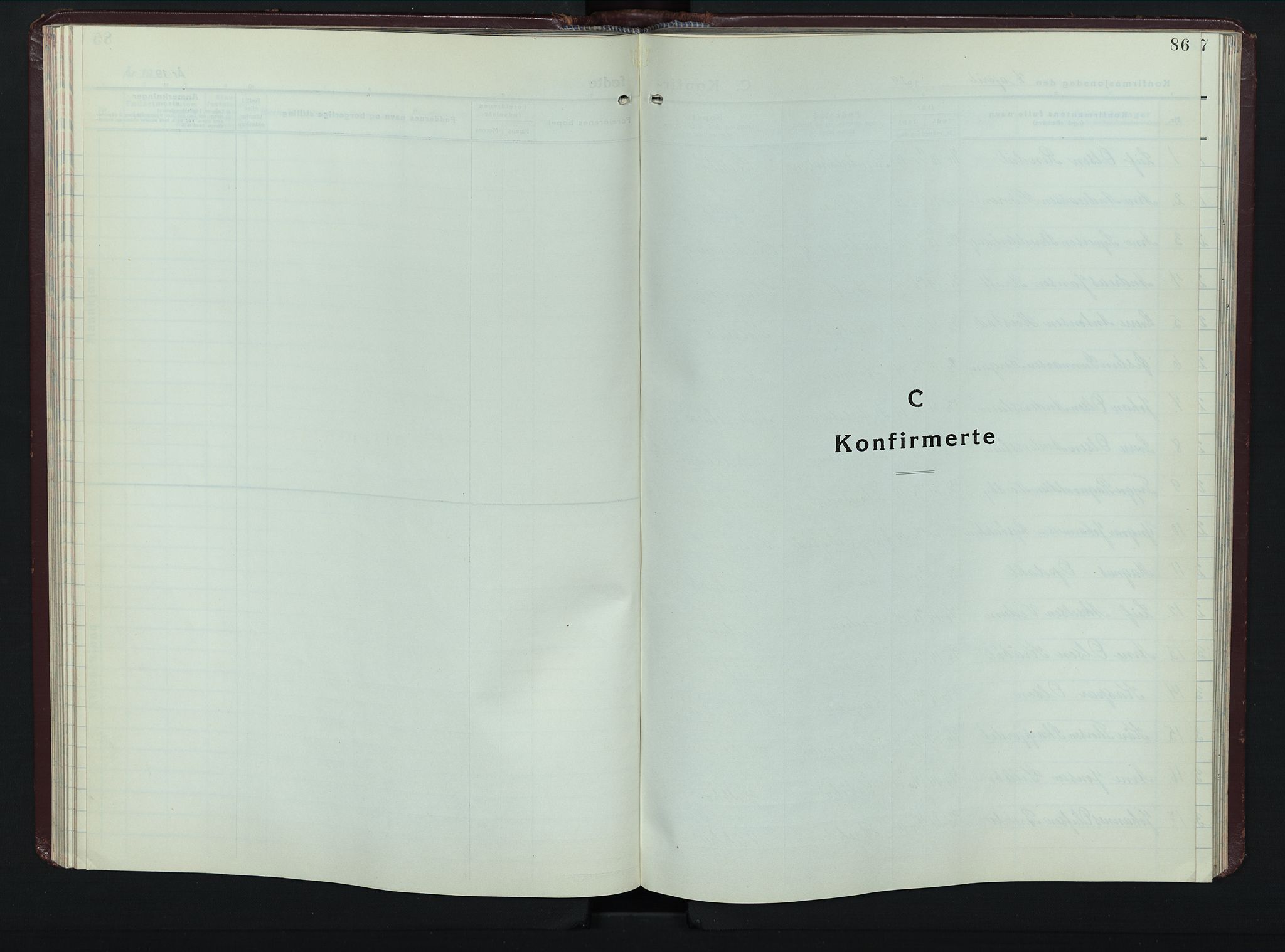 Øyer prestekontor, SAH/PREST-084/H/Ha/Hab/L0008: Parish register (copy) no. 8, 1929-1947, p. 86