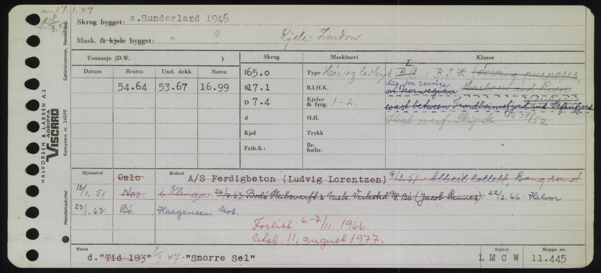 Sjøfartsdirektoratet med forløpere, Skipsmålingen, RA/S-1627/H/Hd/L0035: Fartøy, Sma-Spu, p. 67