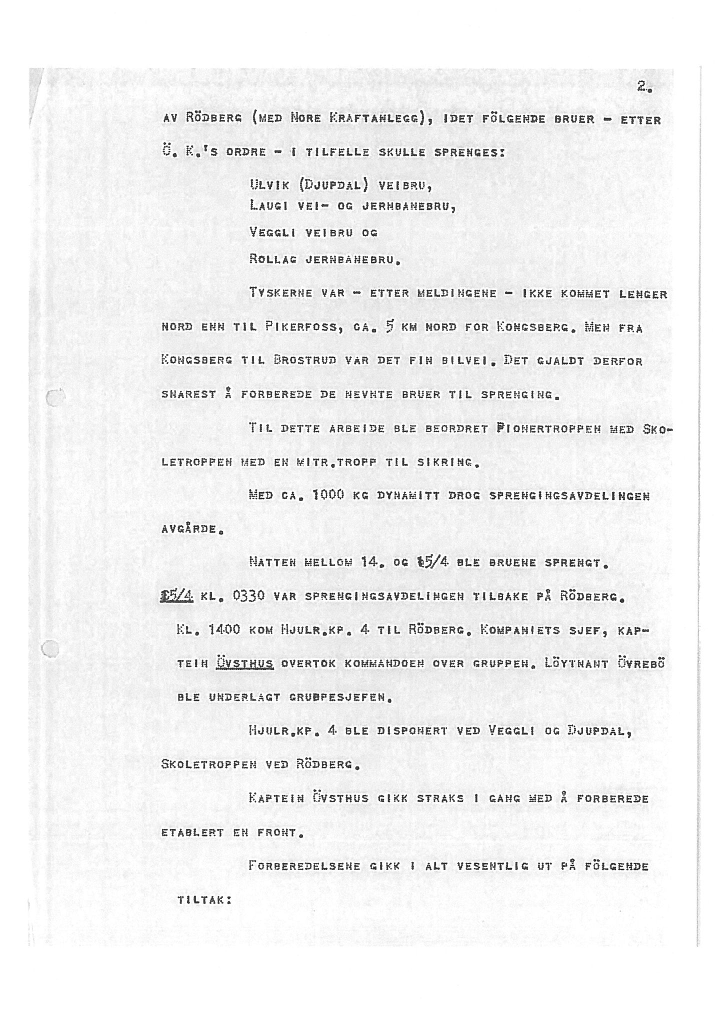 Oberst Sverre Blom - manuskript til krigshistorie, SAB/-/F/L0001: Manuskript "Krigens historie - operasjonene til lands på Vestlandet 1940" av oberst Sverre Blom, 1940