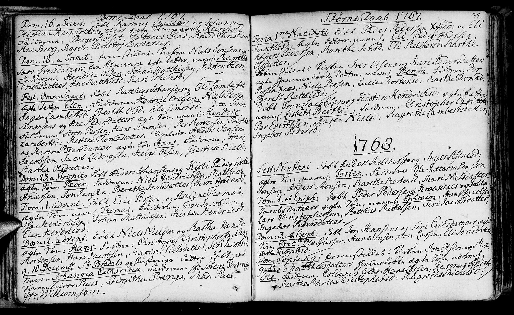 Talvik sokneprestkontor, SATØ/S-1337/H/Ha/L0004kirke: Parish register (official) no. 4, 1752-1772, p. 38