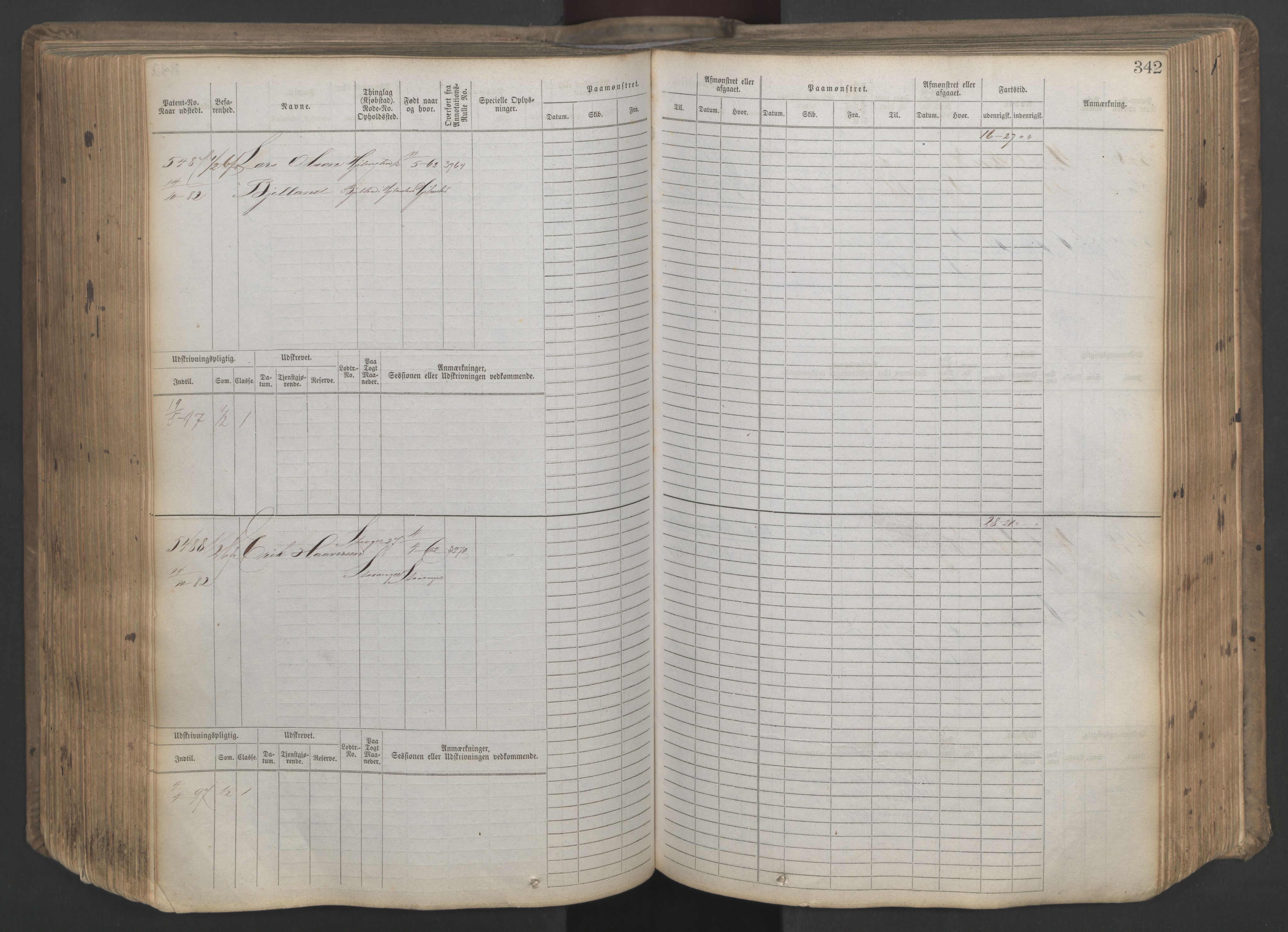 Stavanger sjømannskontor, AV/SAST-A-102006/F/Fb/Fbb/L0020: Sjøfartshovedrulle patnentnr. 4803-6004 (dublett), 1879, p. 347