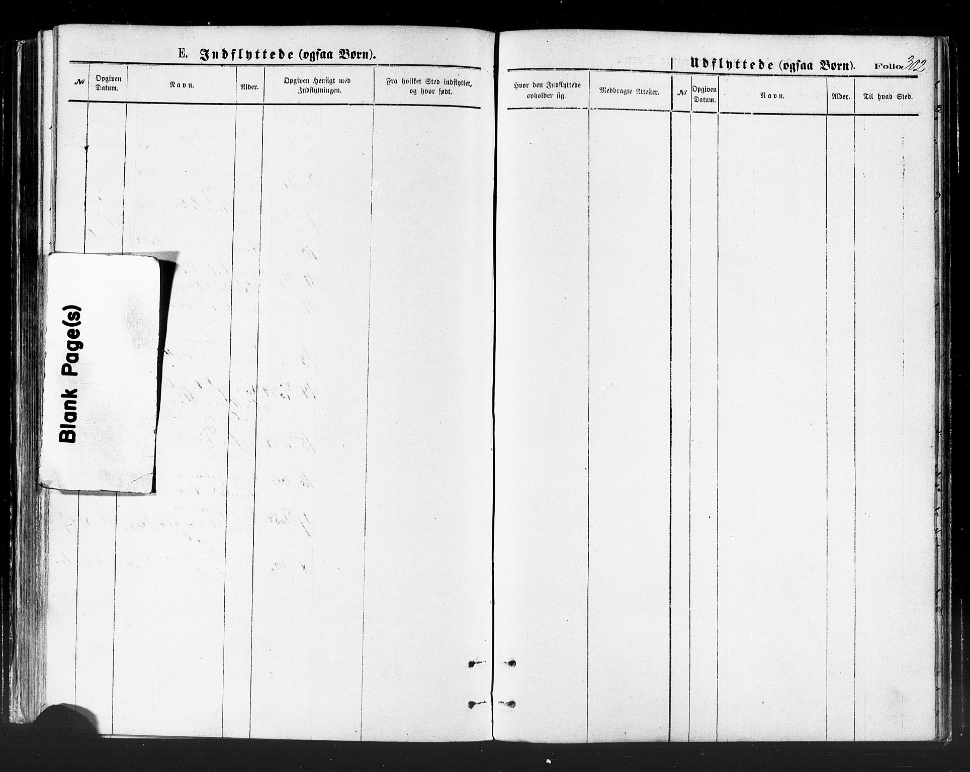 Vadsø sokneprestkontor, AV/SATØ-S-1325/H/Ha/L0005kirke: Parish register (official) no. 5, 1873-1884, p. 302