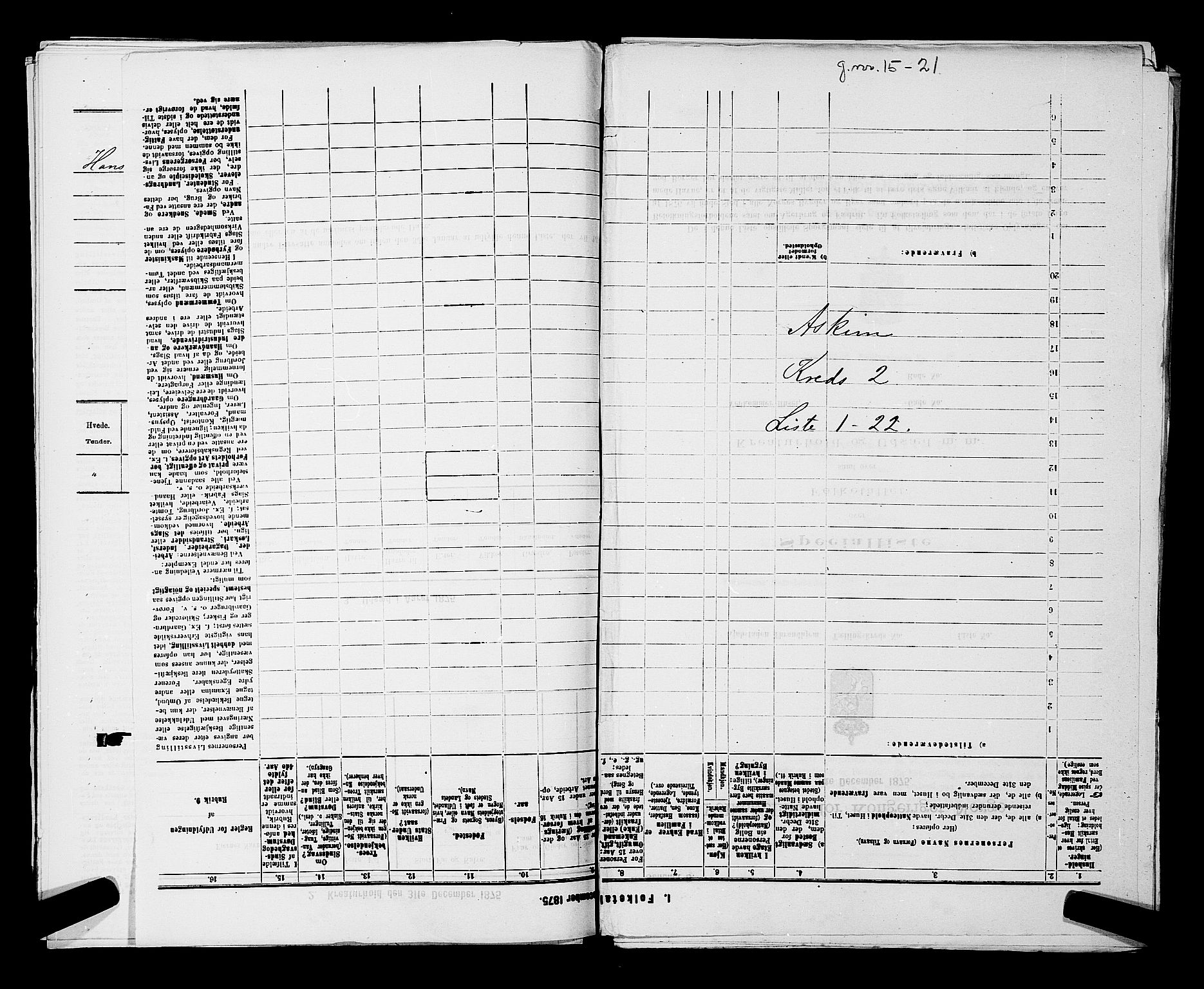 RA, 1875 census for 0124P Askim, 1875, p. 111