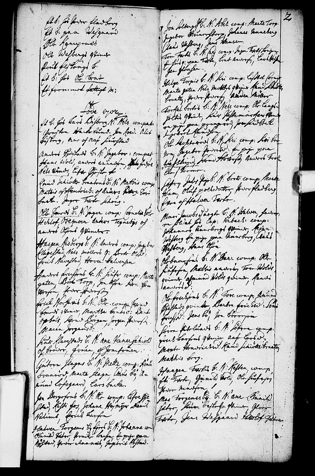 Skjeberg prestekontor Kirkebøker, SAO/A-10923/F/Fa/L0001: Parish register (official) no. I 1, 1702-1725, p. 2